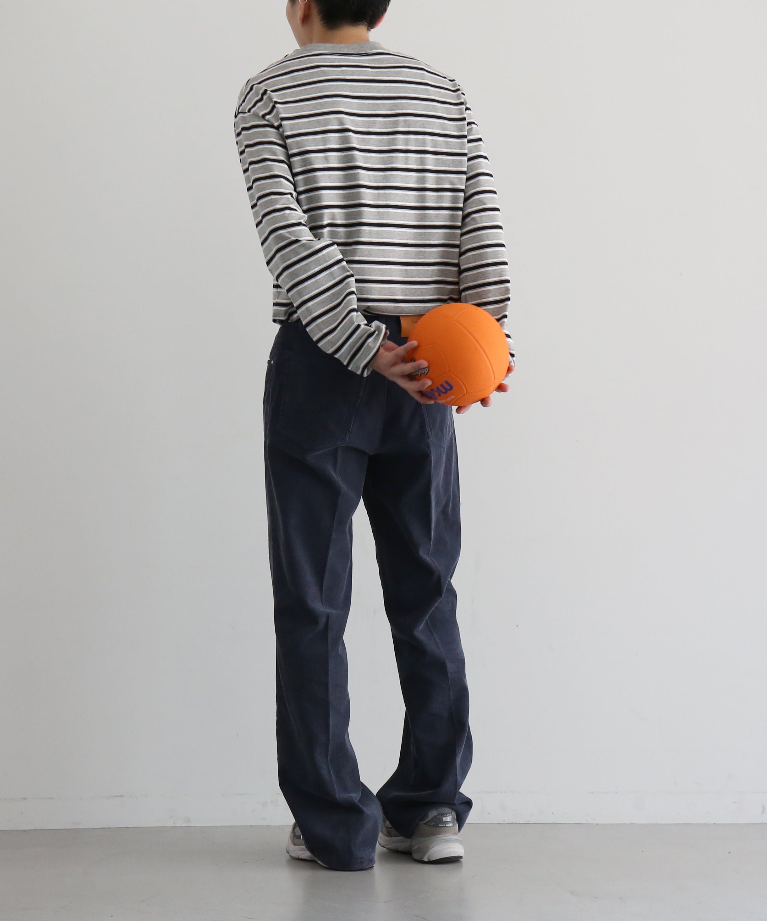SECOND/LAYER El valluco trouser "VINTAGE NAVY"