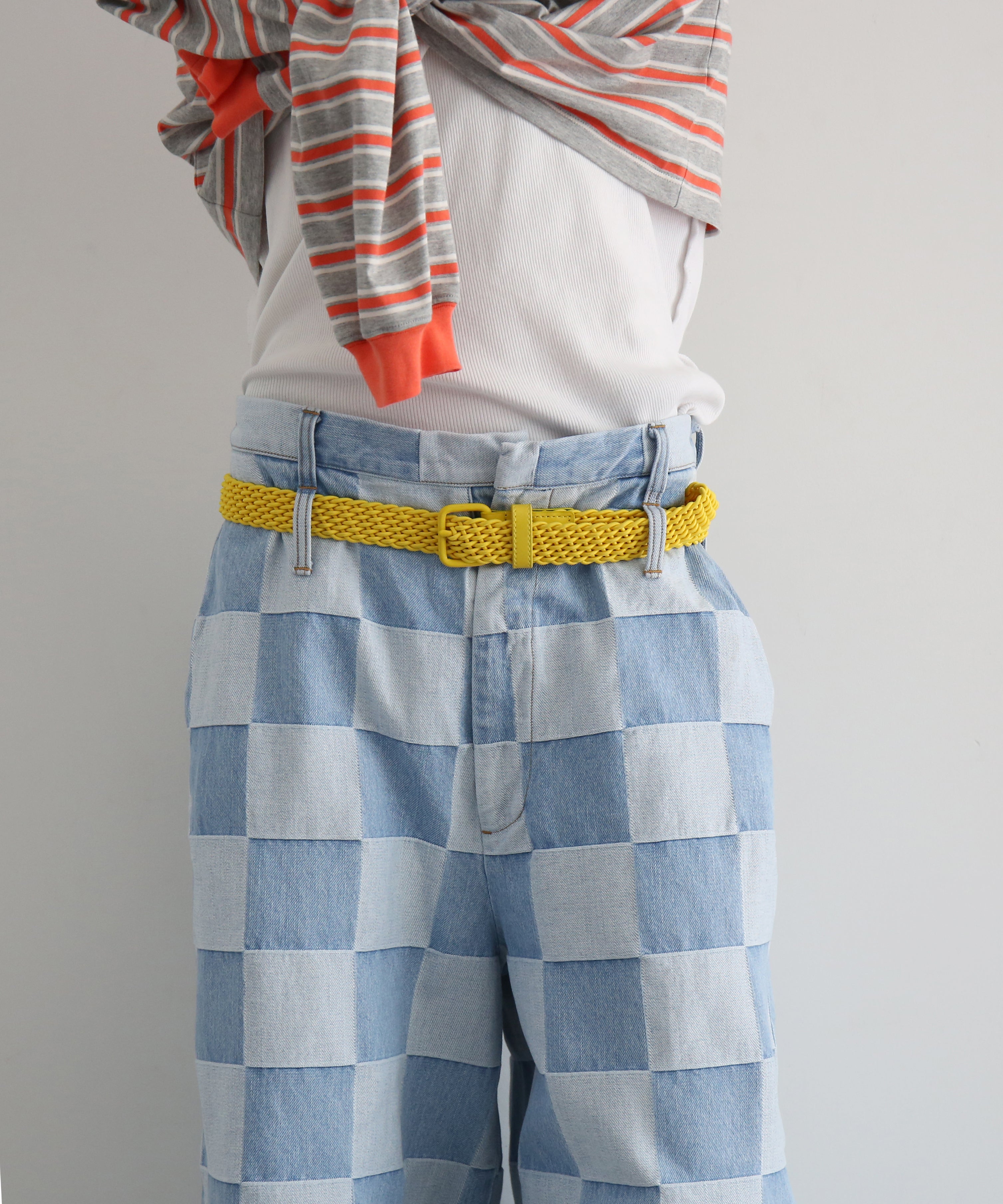 RANDY Stuffed "CHECK DENIM"
