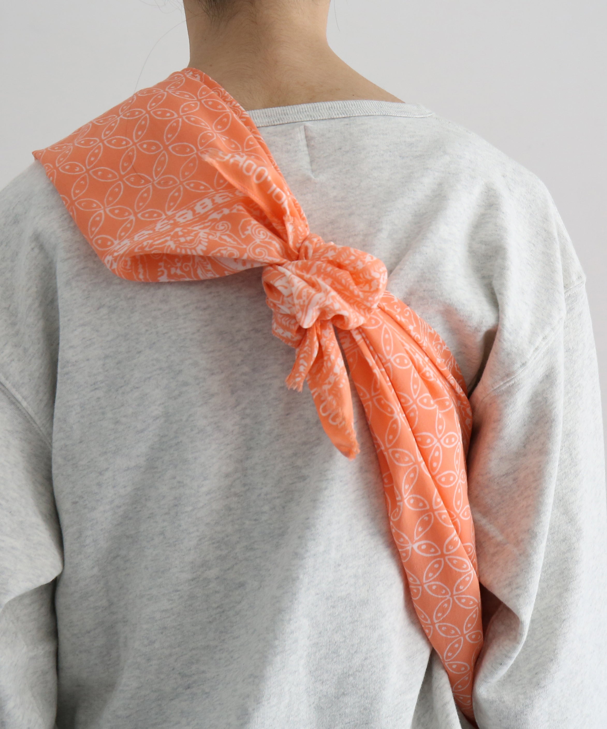 rajabrooke Batic wau stole "SALMON PINK"