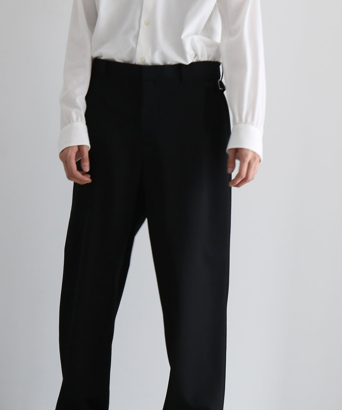 DIGAWEL Side adjuster pants "BLACK"