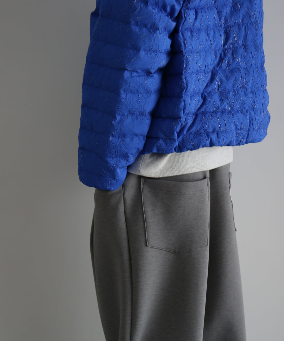 【EXCLUSIVE】FAF(FAKE AS FLOWERS) Crack down jacket "BLUE"