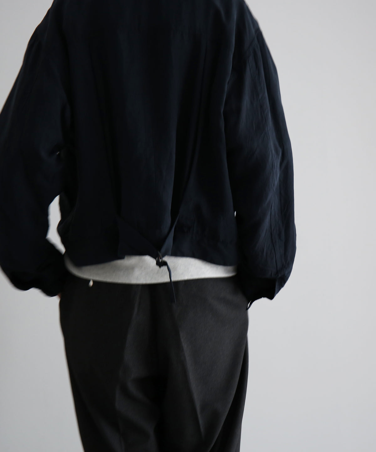 ensou. Two-lane short jacket "D.NAVY"