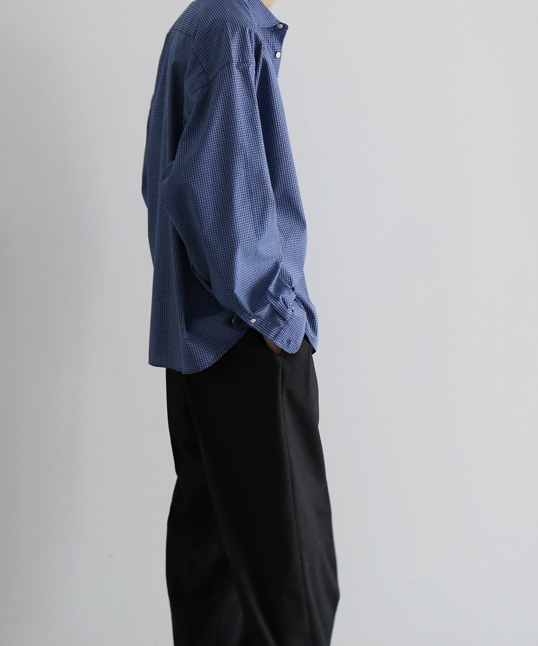 Baserange【ベースレンジ】Claude shirt men “ACECHECK