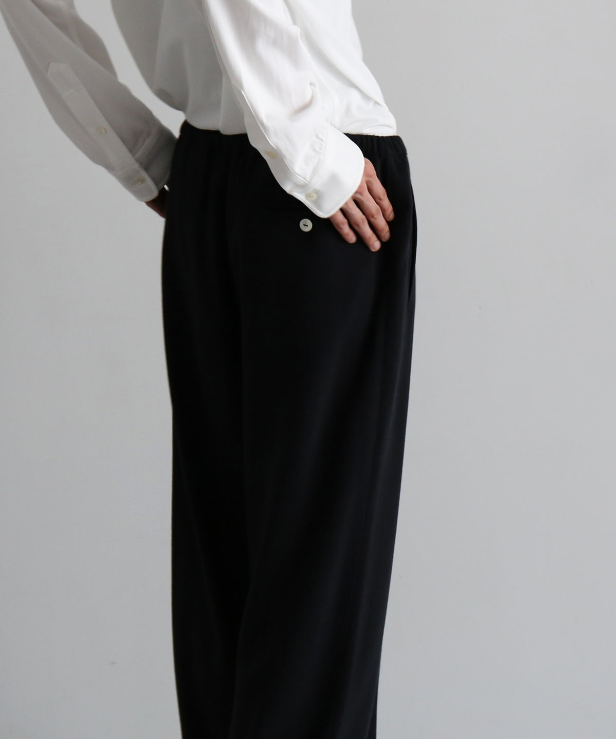 SECOND/LAYER Team pant "BLACK"