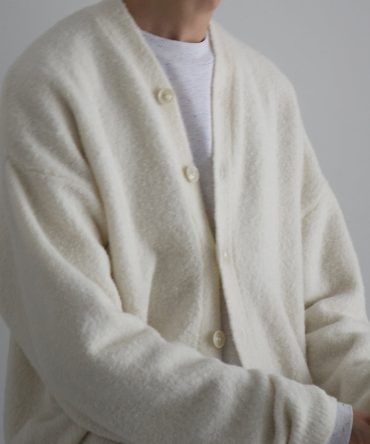 ABELIA EDOWARD GOUCHA Wana cardigan "CREAM"
