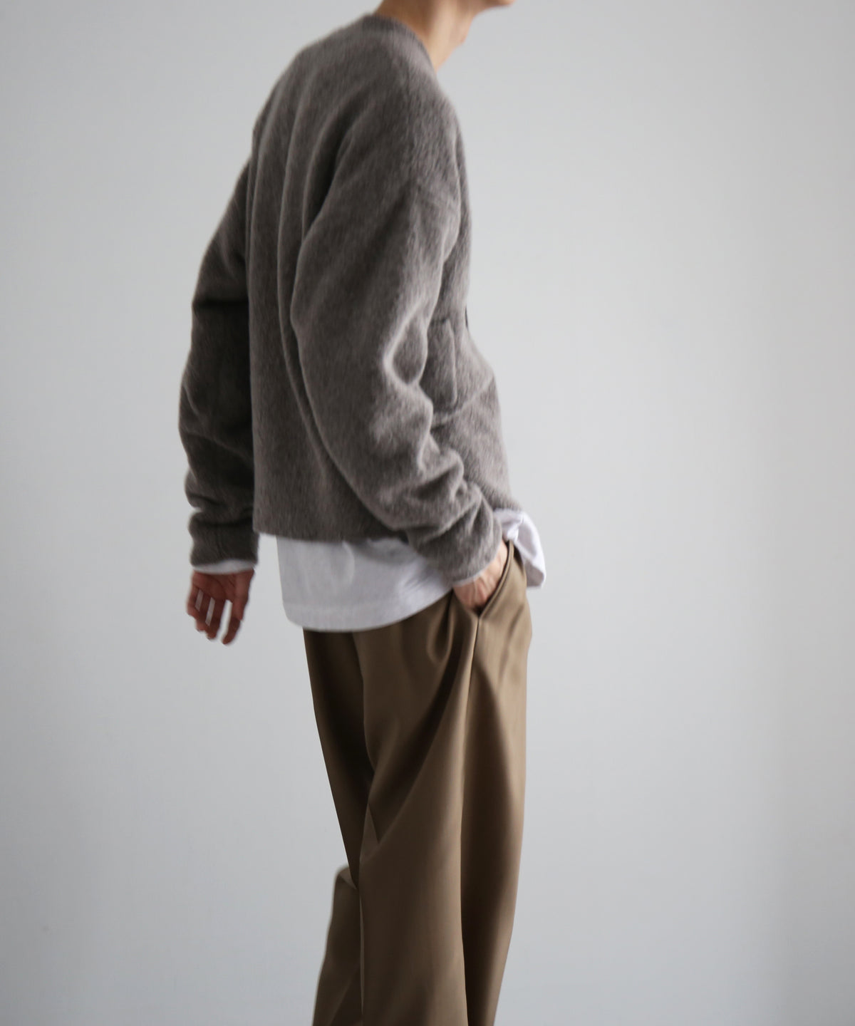 ABELIA EDOWARD GOUCHA Wana cardigan "GREY"