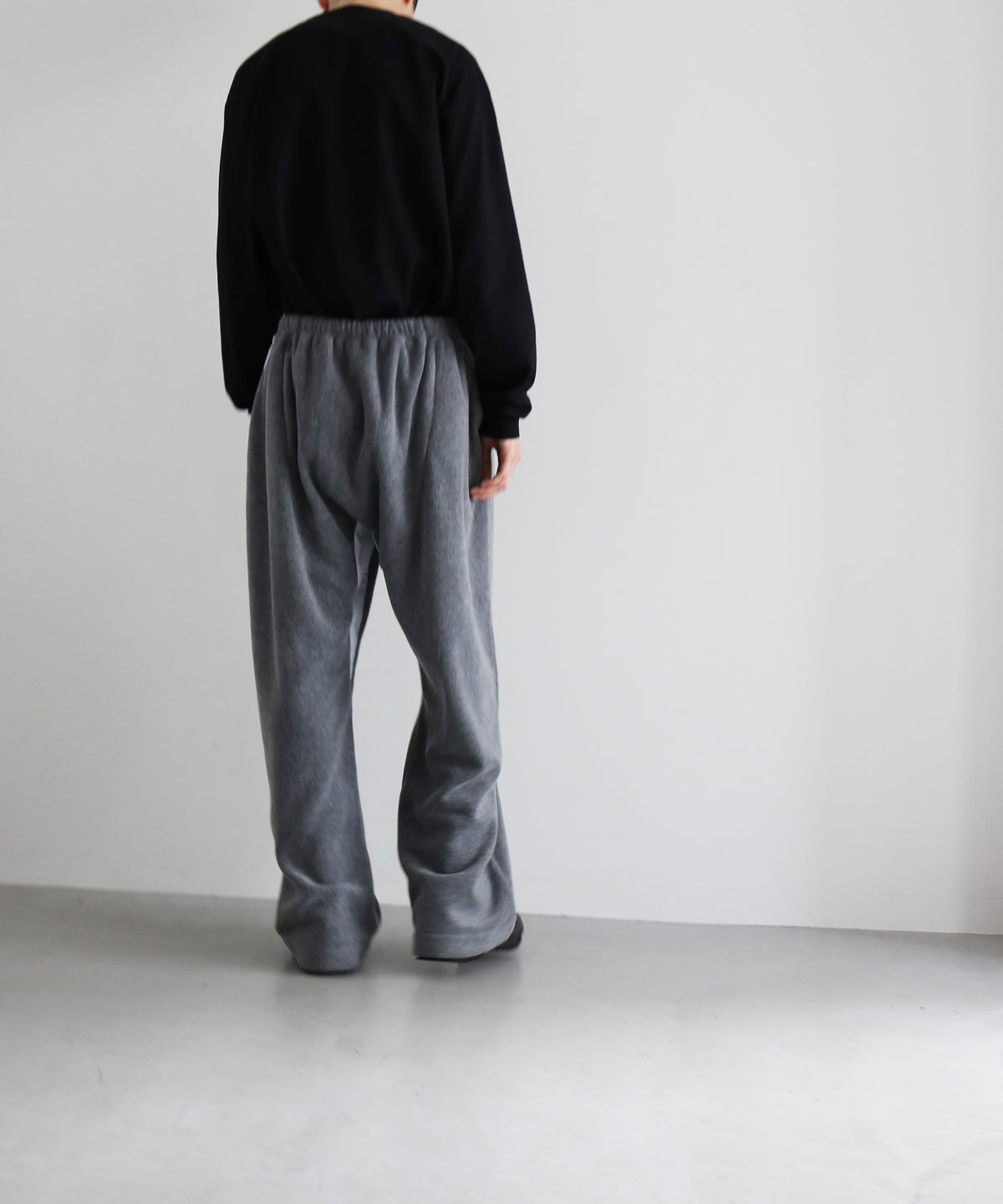 ABELIA EDOWARD GOUCHA Lt pants fleece "GREY"
