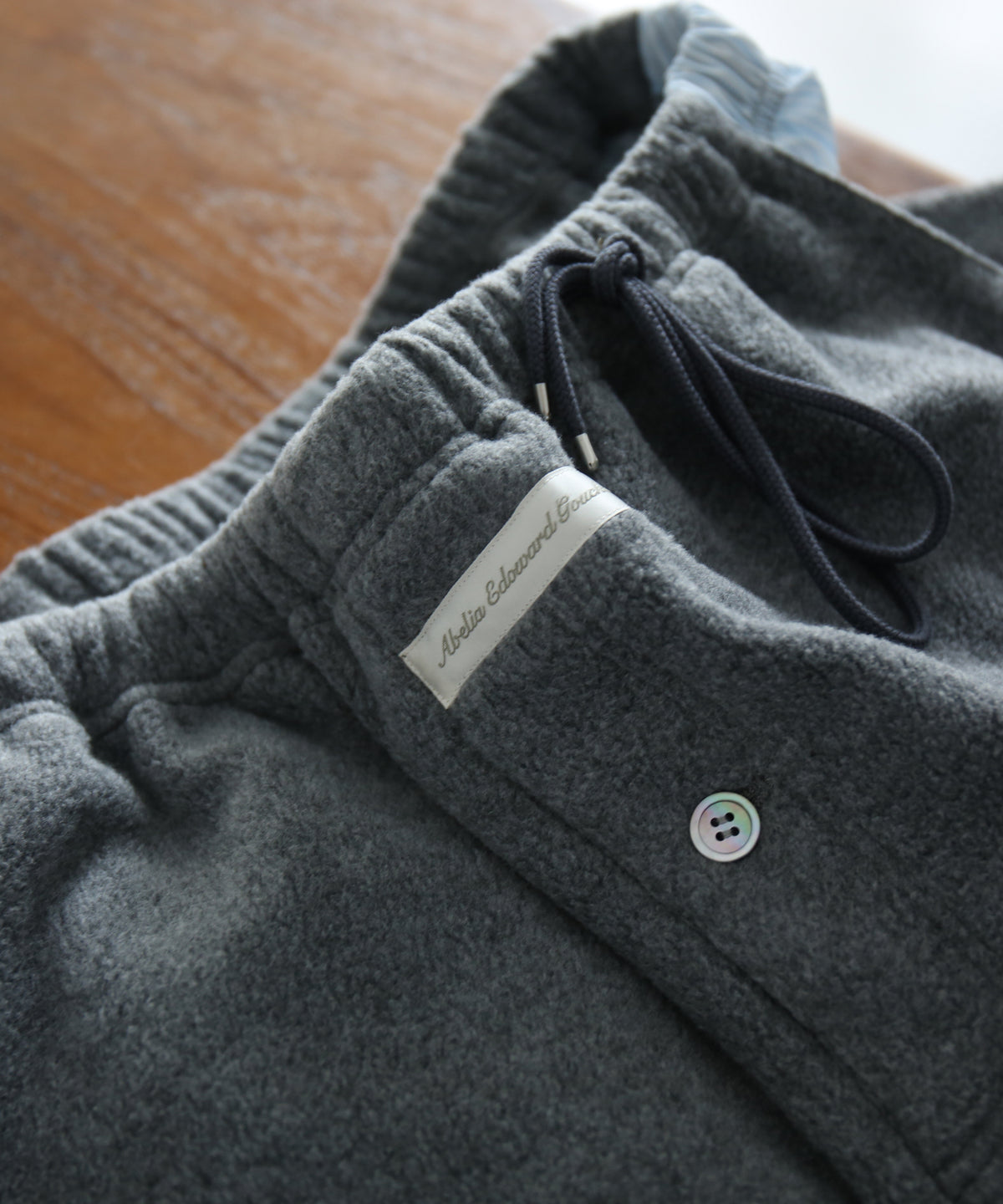 ABELIA EDOWARD GOUCHA Lt pants fleece "GREY"