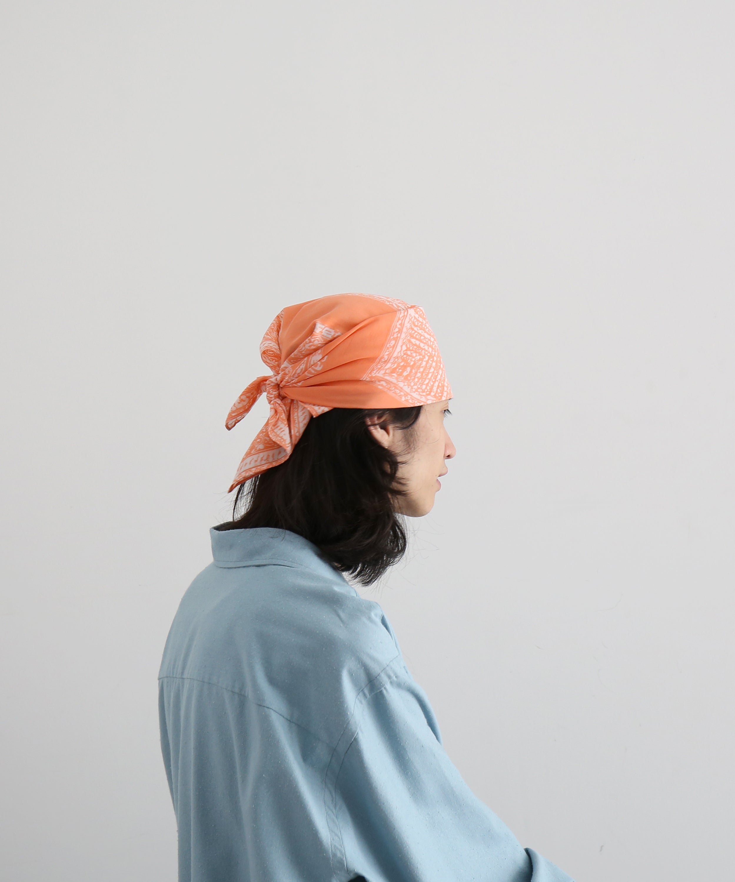 rajabrooke Batik wau handkerchief "SALMON PINK"
