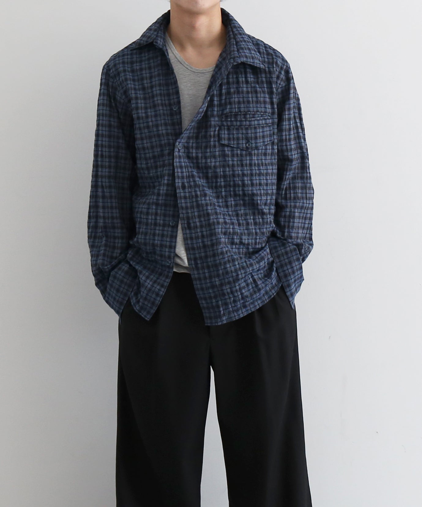 D.W.W.W Notch puffy "NAVY"
