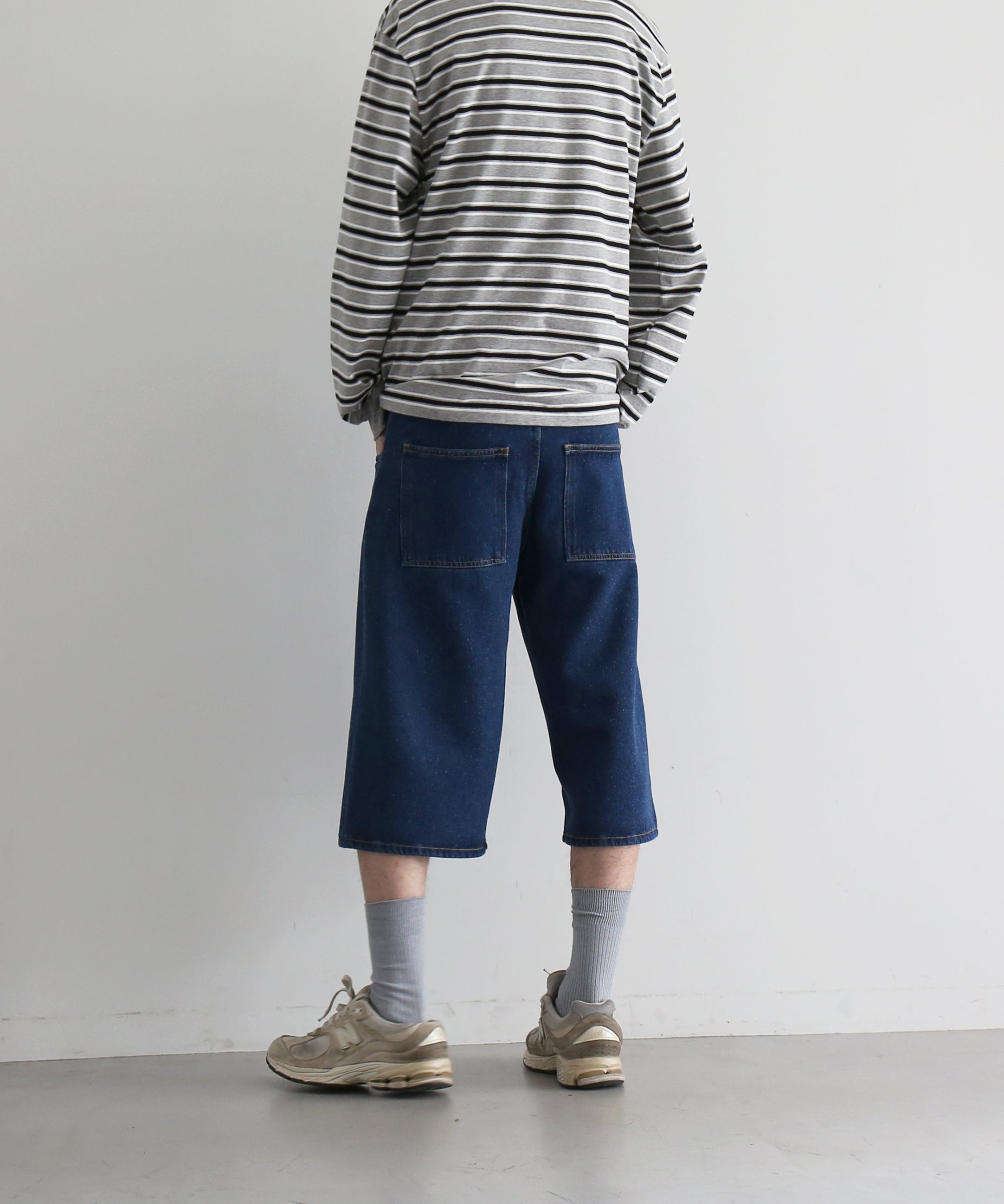 Baserange Grass shorts " INDIGOBLUE" M