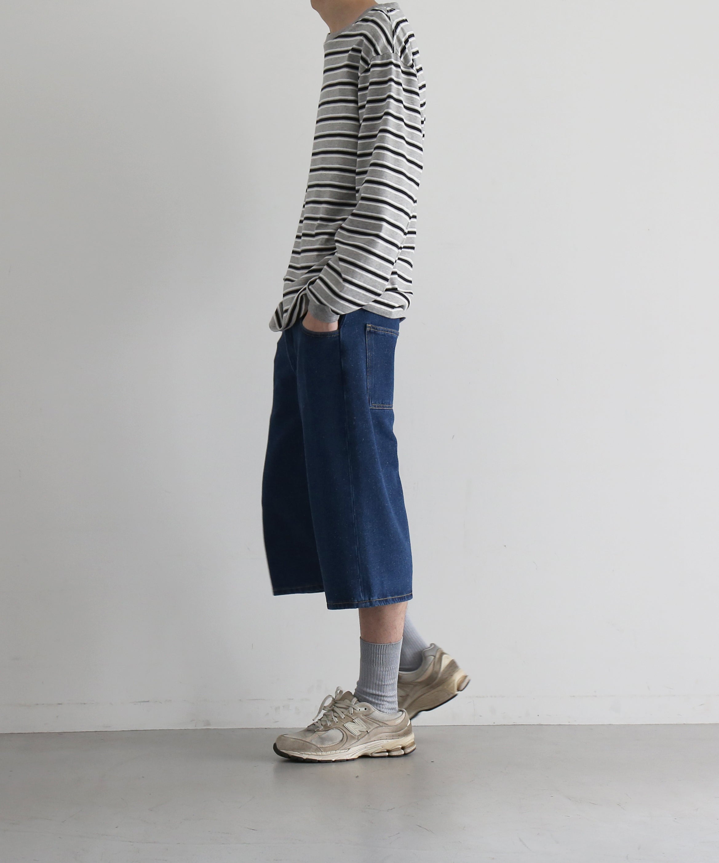 Baserange Grass shorts " INDIGOBLUE" M
