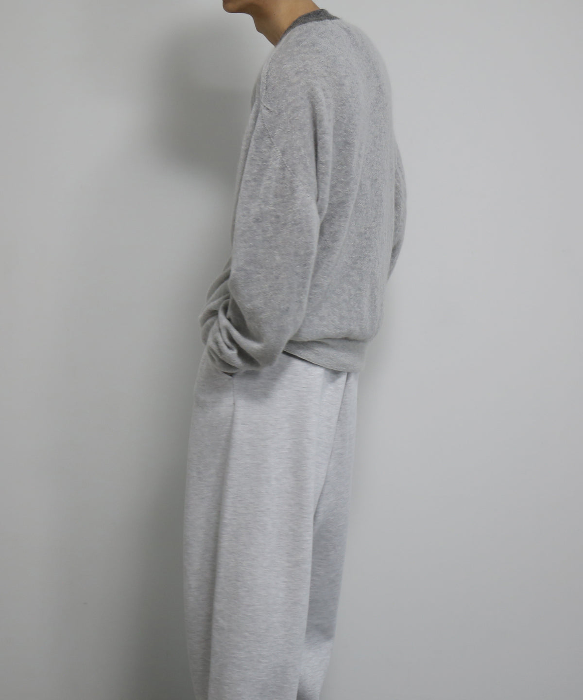 crepuscule W/g mohair reversible p/o "GRAY/L.GRAY"
