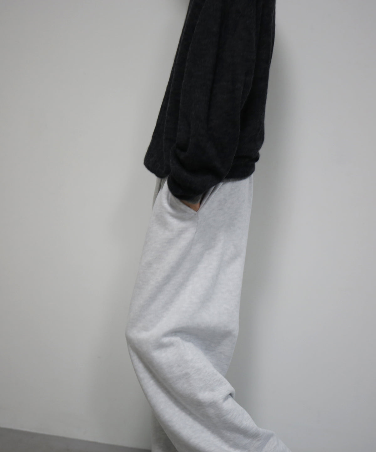 crepuscule W/g mohair reversible p/o "BLACK/GRAY"