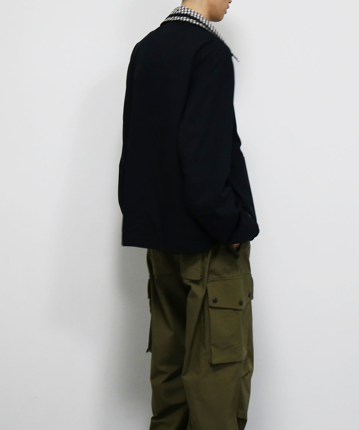 FRED PERRY Craig green reversible overshirt "ANCHOR GREY"
