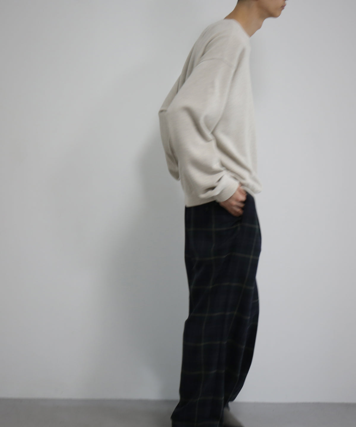 crepuscule Co/wo moss stitch p/o "OATMEAL"