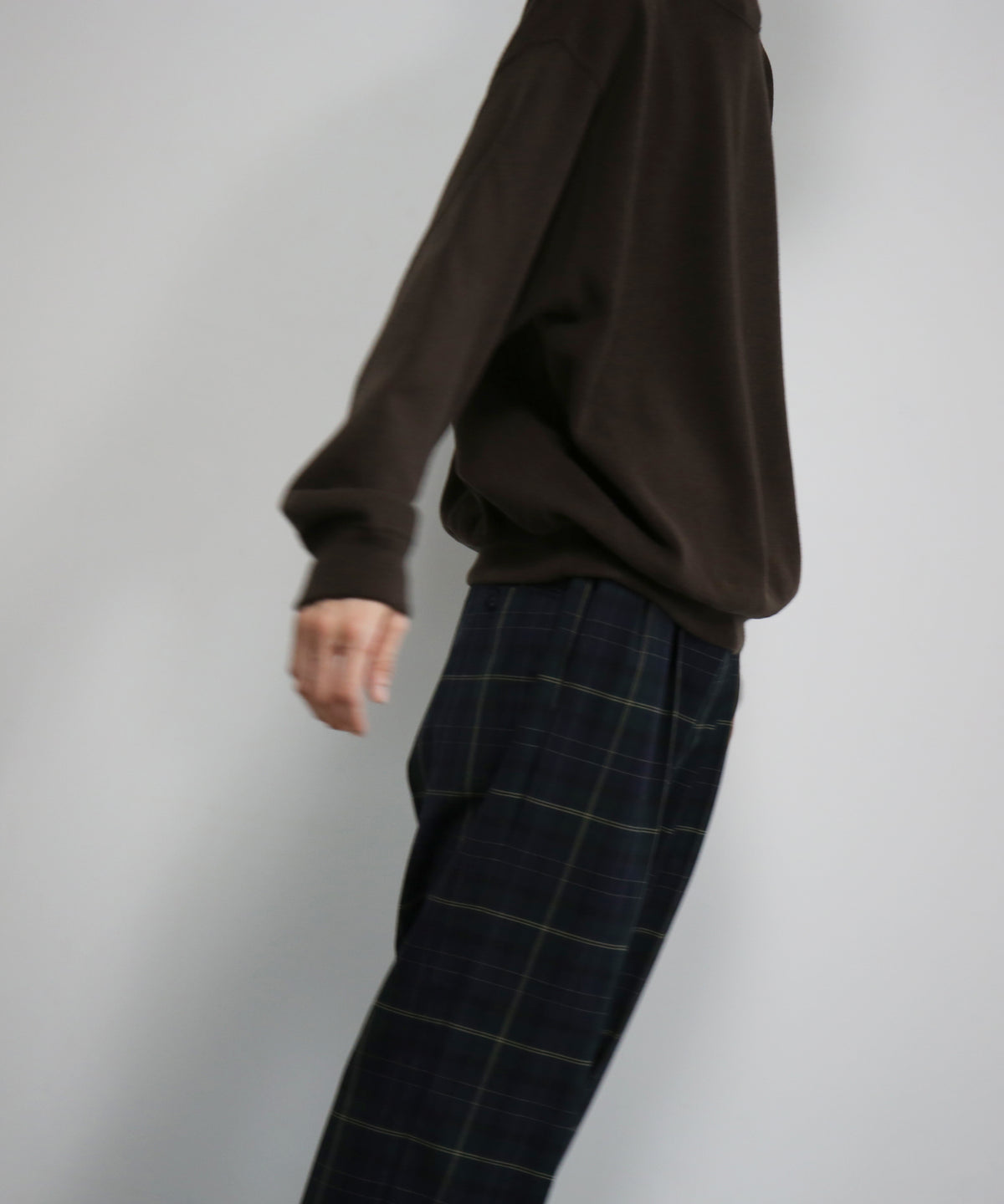 crepuscule Co/wo moss stitch p/o "BROWN"