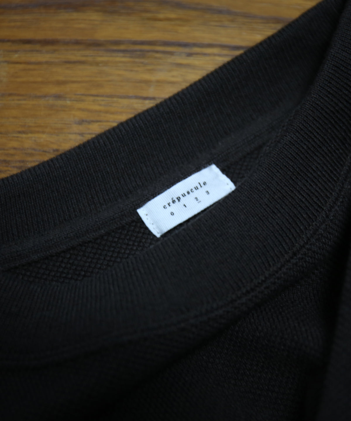 crepuscule Co/wo moss stitch p/o "BROWN"