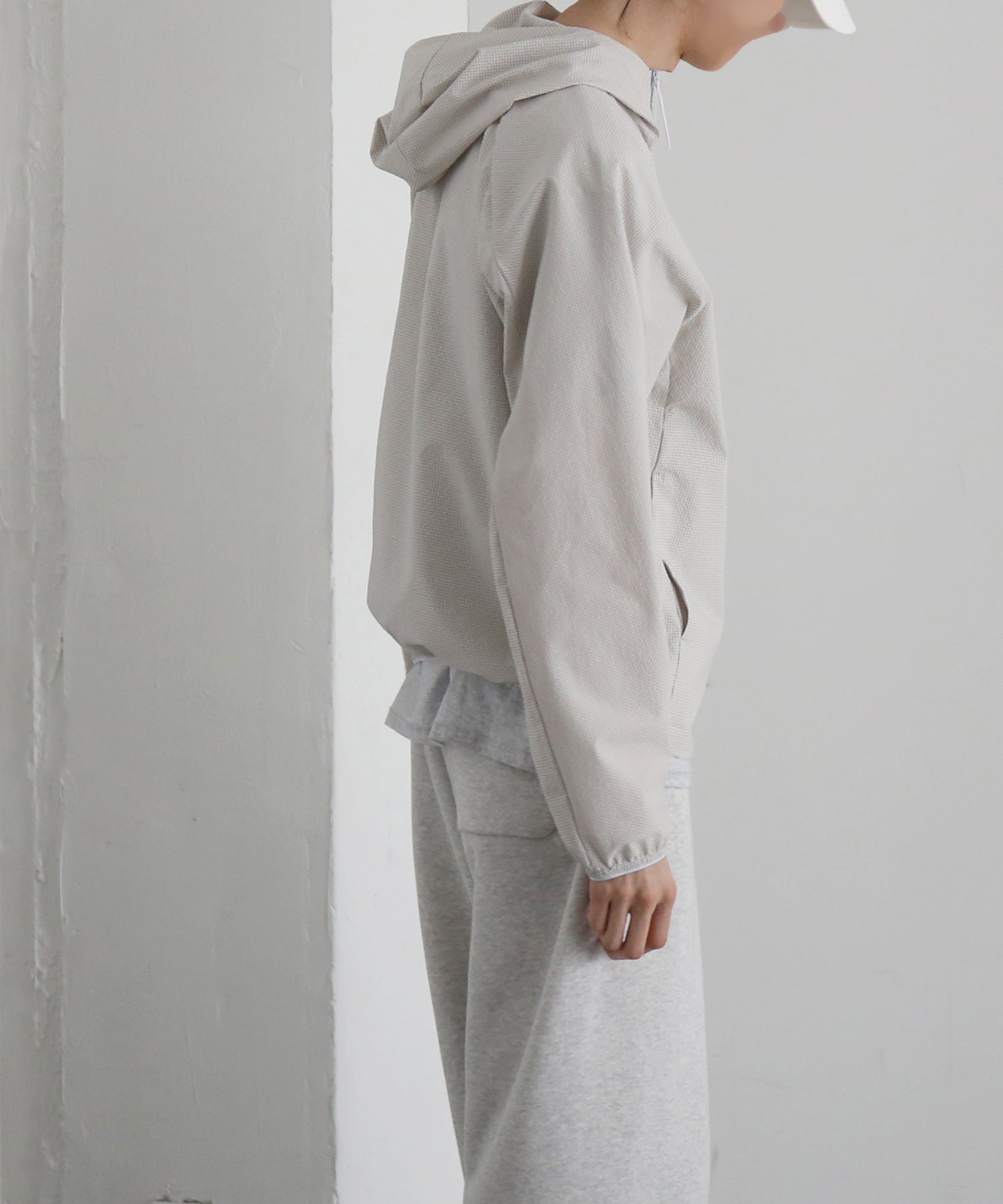 POST ARCHIVE FACTION(PAF) Runner jacket "IVORY"