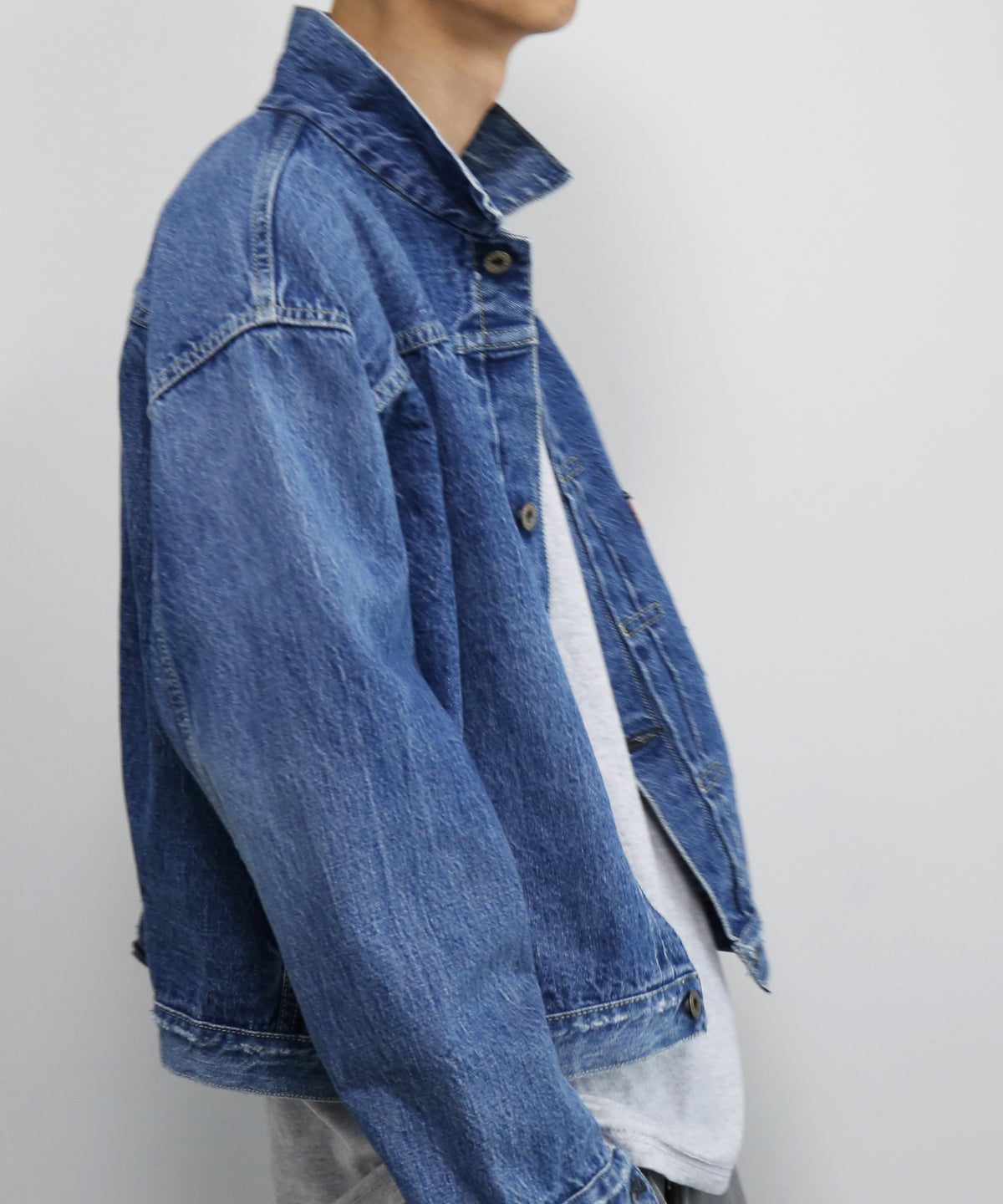 REMI RELIEF 12oz 大戦モデルJKT "USED BLUE"
