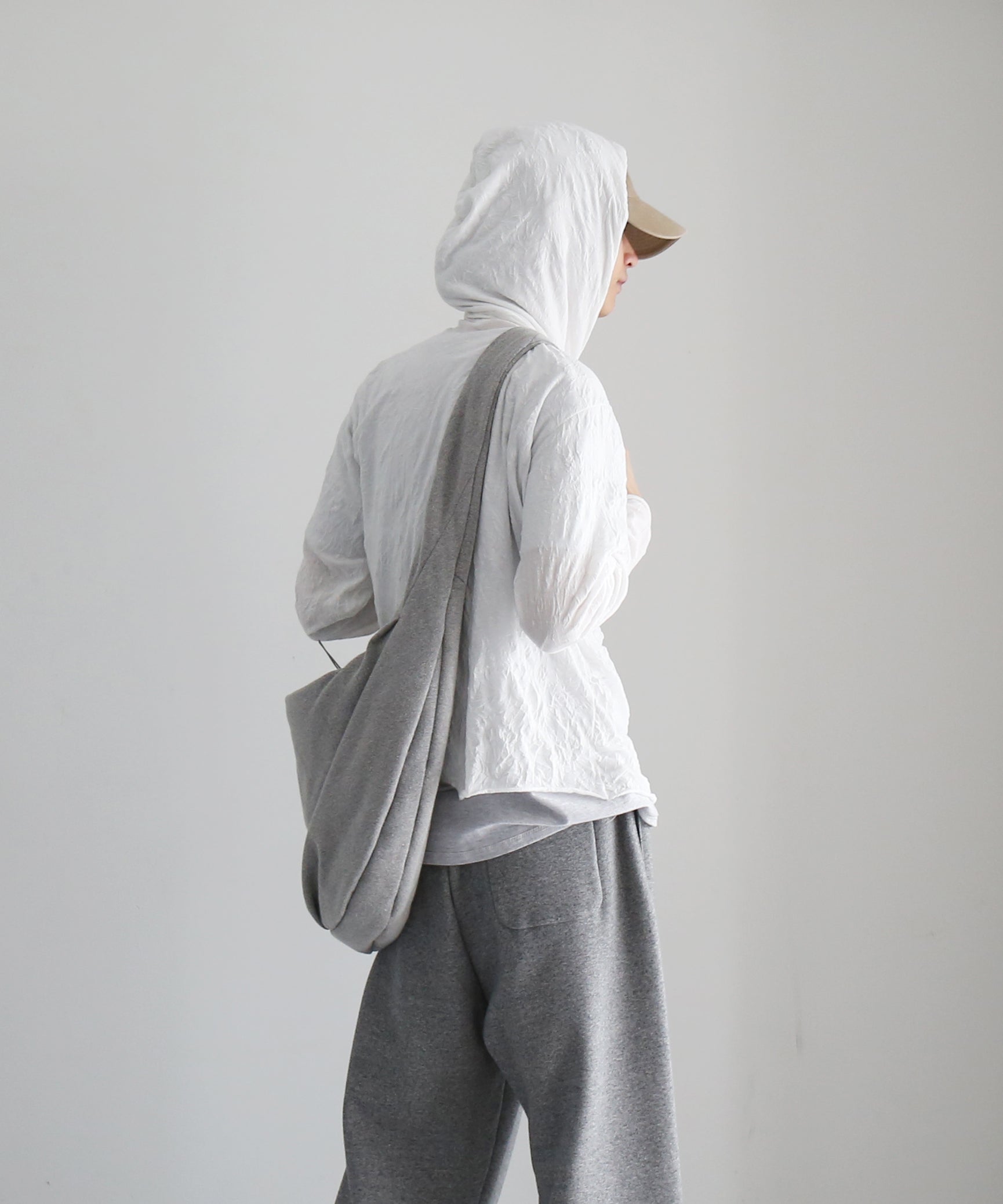 POST ARCHIVE FACTION(PAF) Incheon bag "GREY BLENDED"