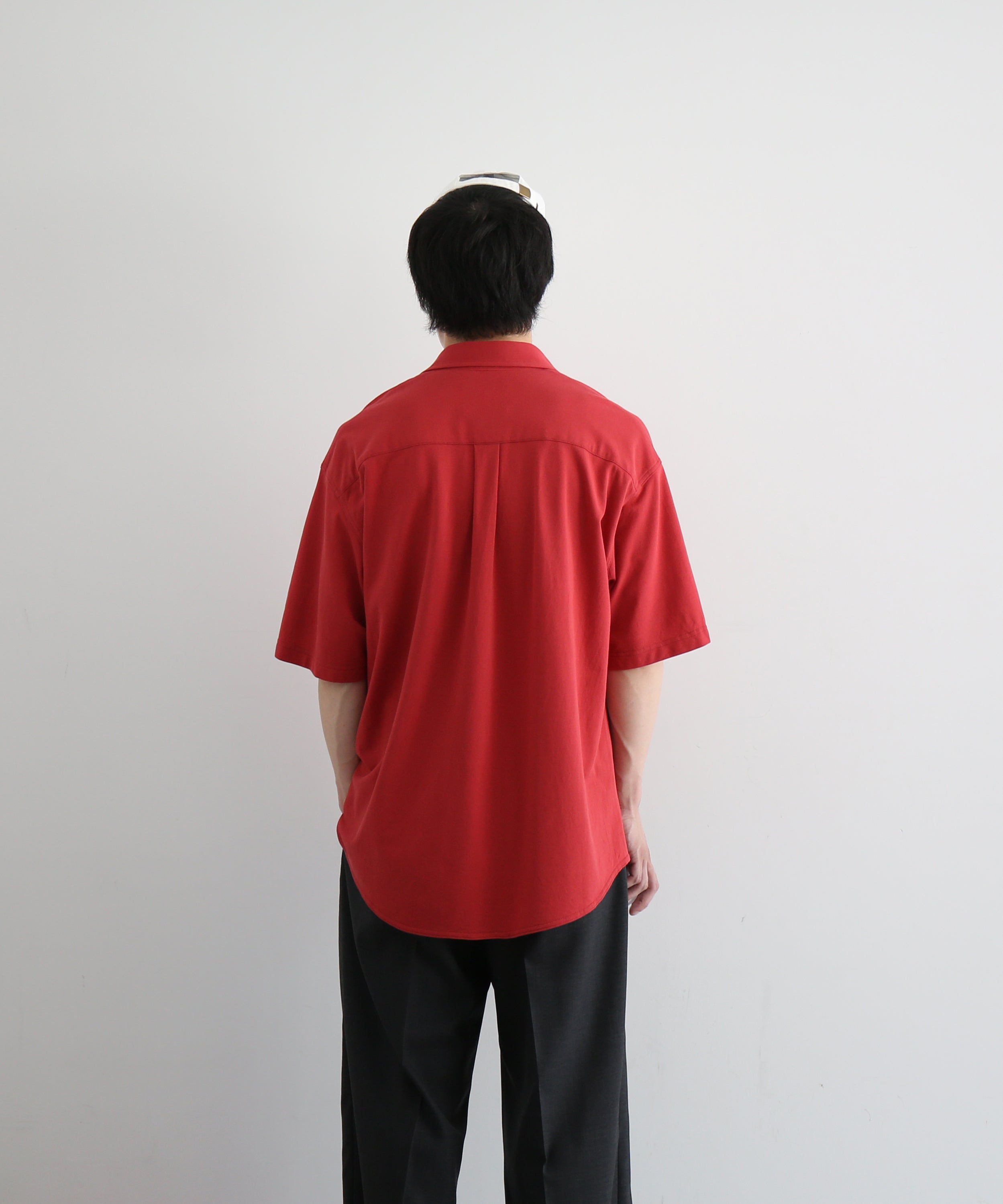 KAIKO Tomorrow ss polo shirt "D.RED"