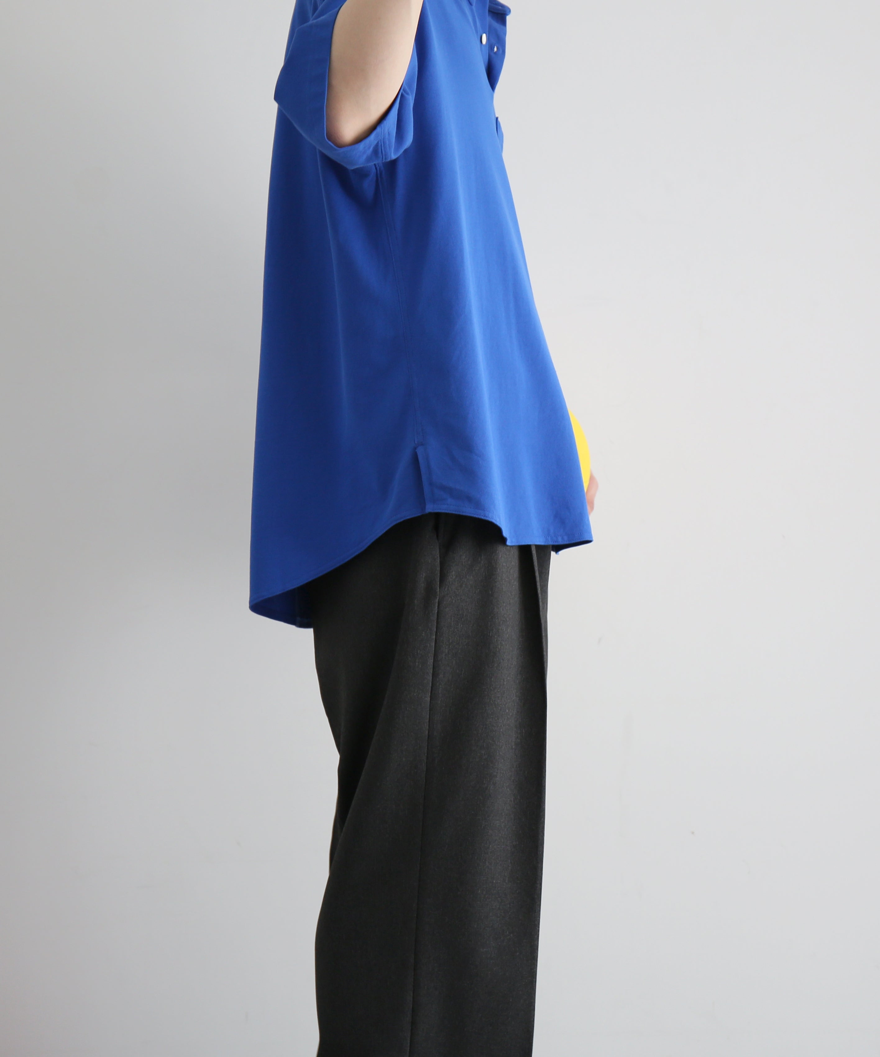 KAIKO Tomorrow ss polo shirt "D.BLUE"