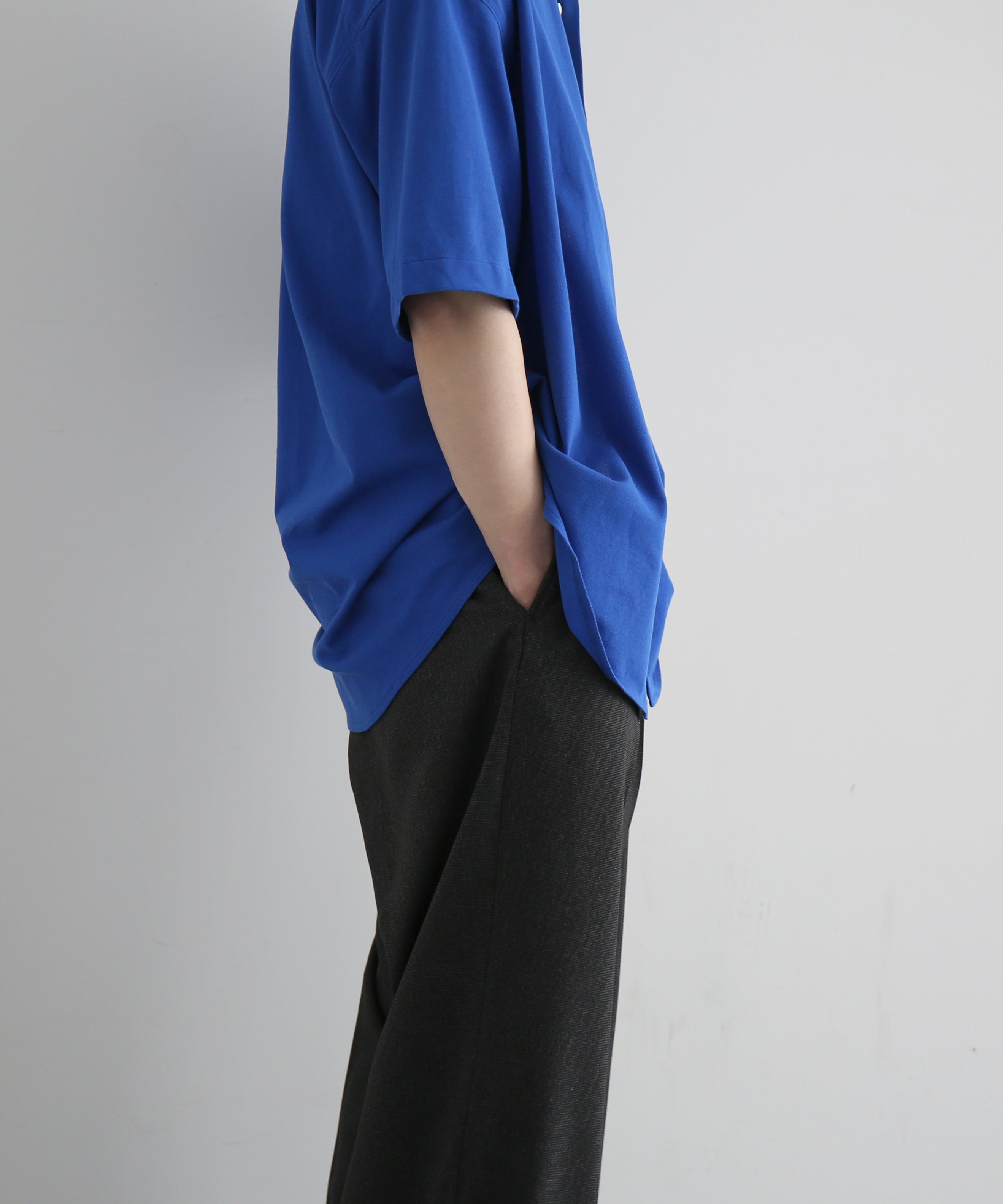 KAIKO Tomorrow ss shirt "D.BLUE"