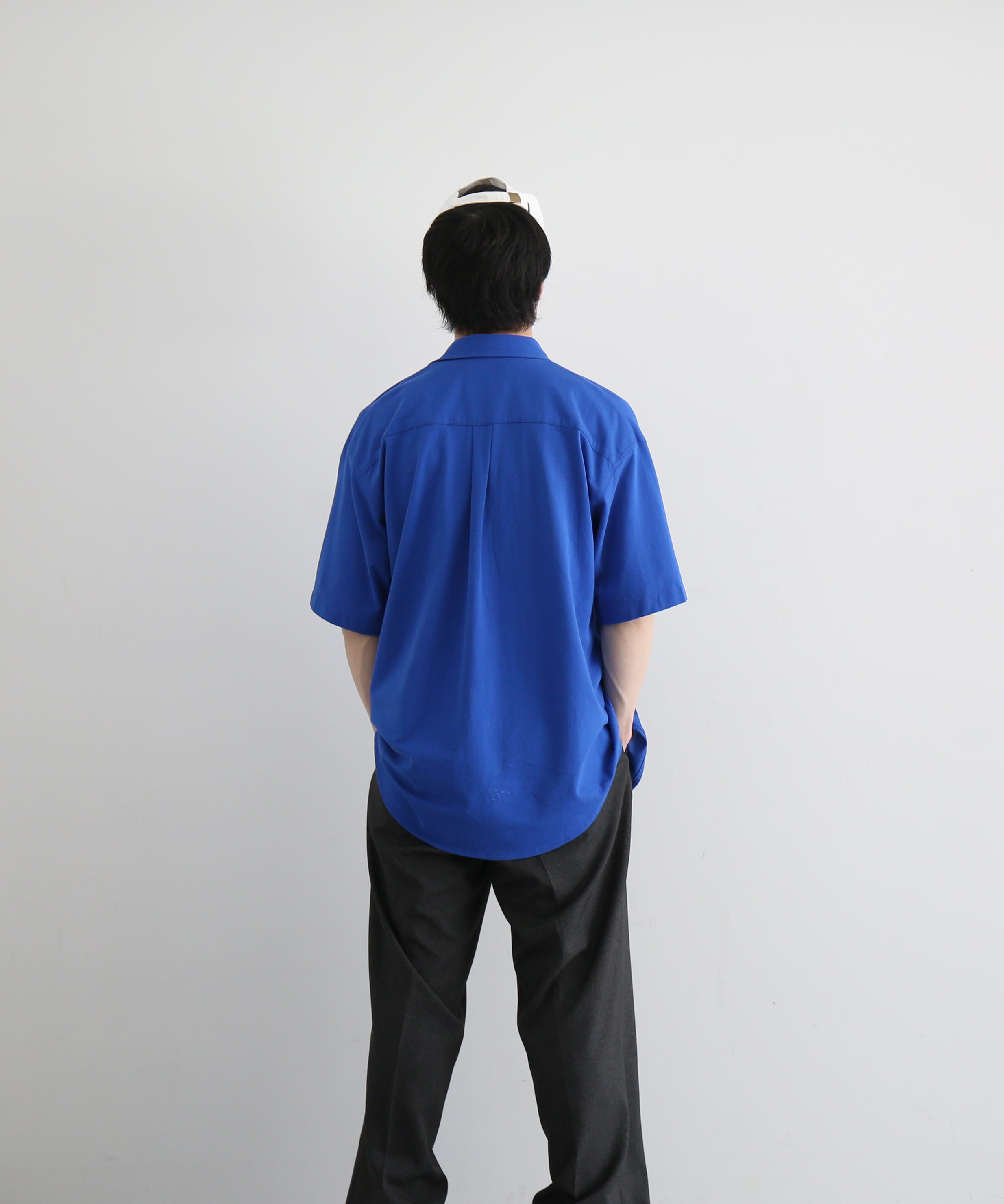 KAIKO Tomorrow ss shirt "D.BLUE"