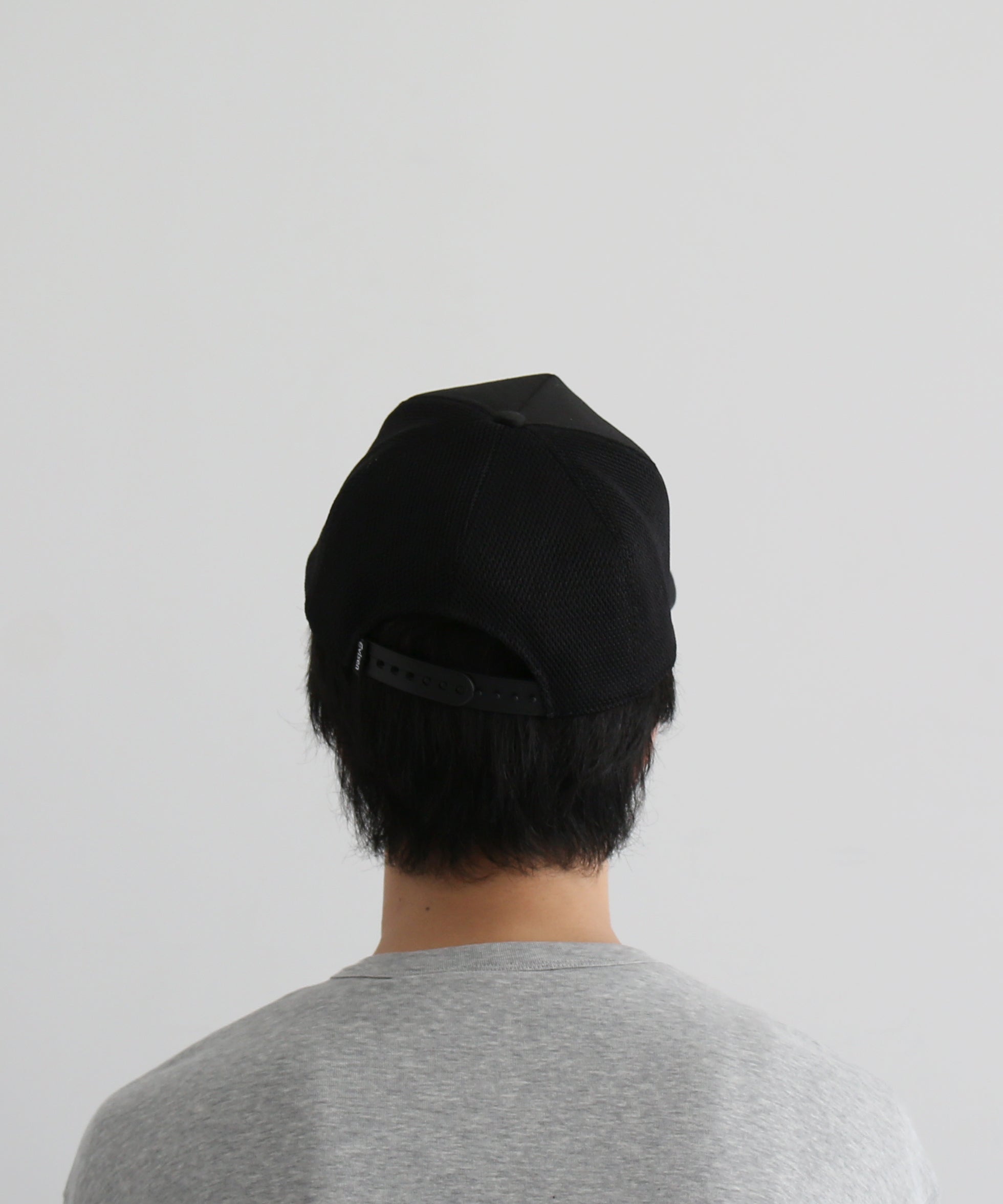 Evisen Skateboardsゑ College mesh cap "BLACK"