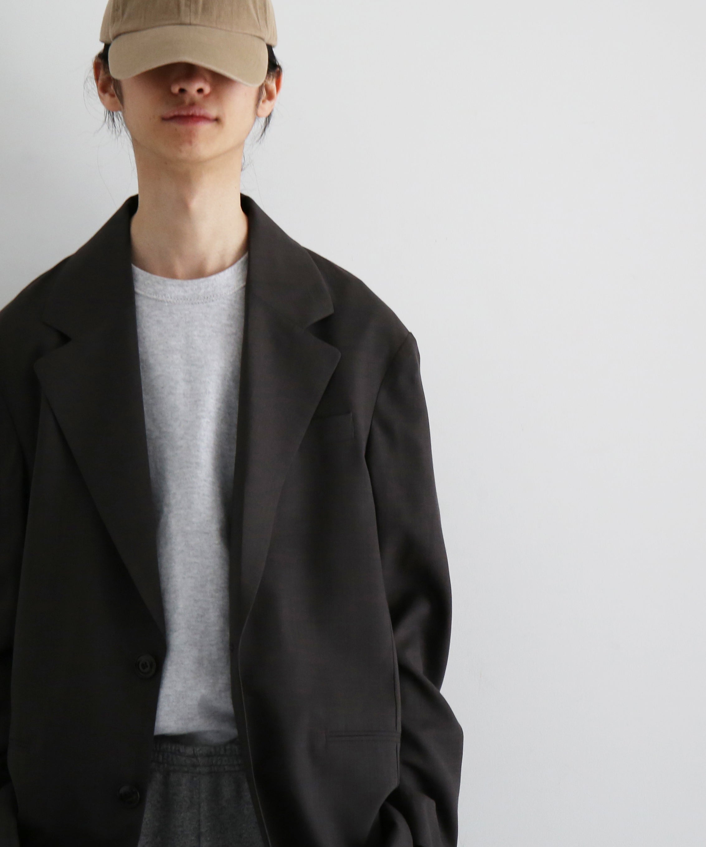 OUR LEGACY Industry blazer “STORM GREY MERINO VOILE”