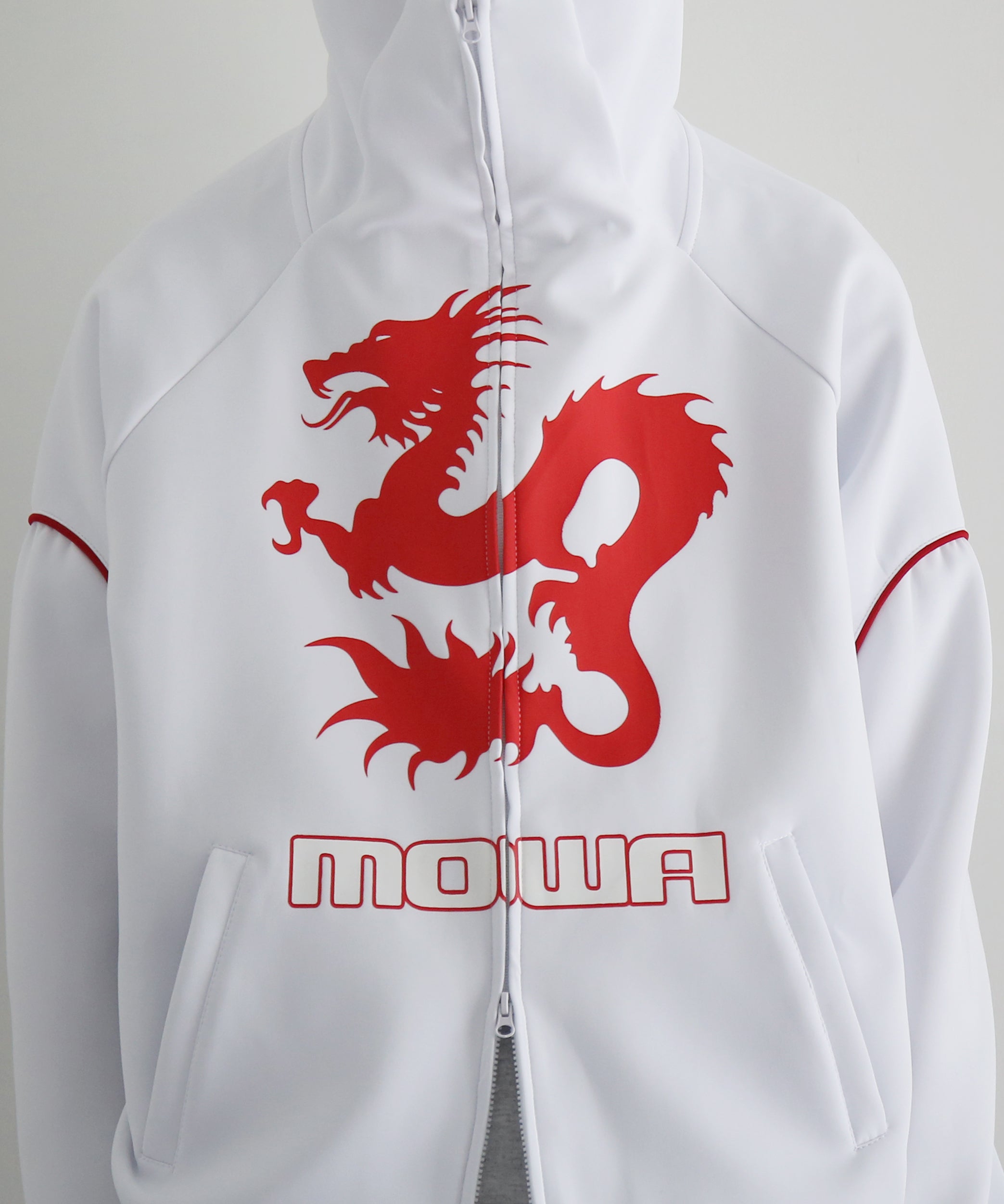 MOWALOLA Zushi track top "WHITE"