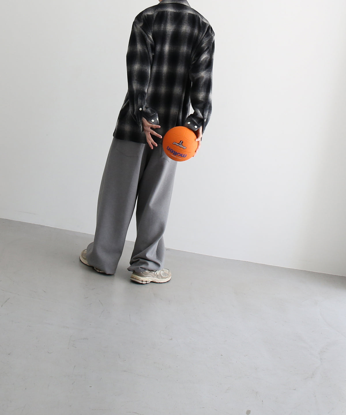 COTTON PAN Schaaf l/s oakland型 "BLACK×WHITE"