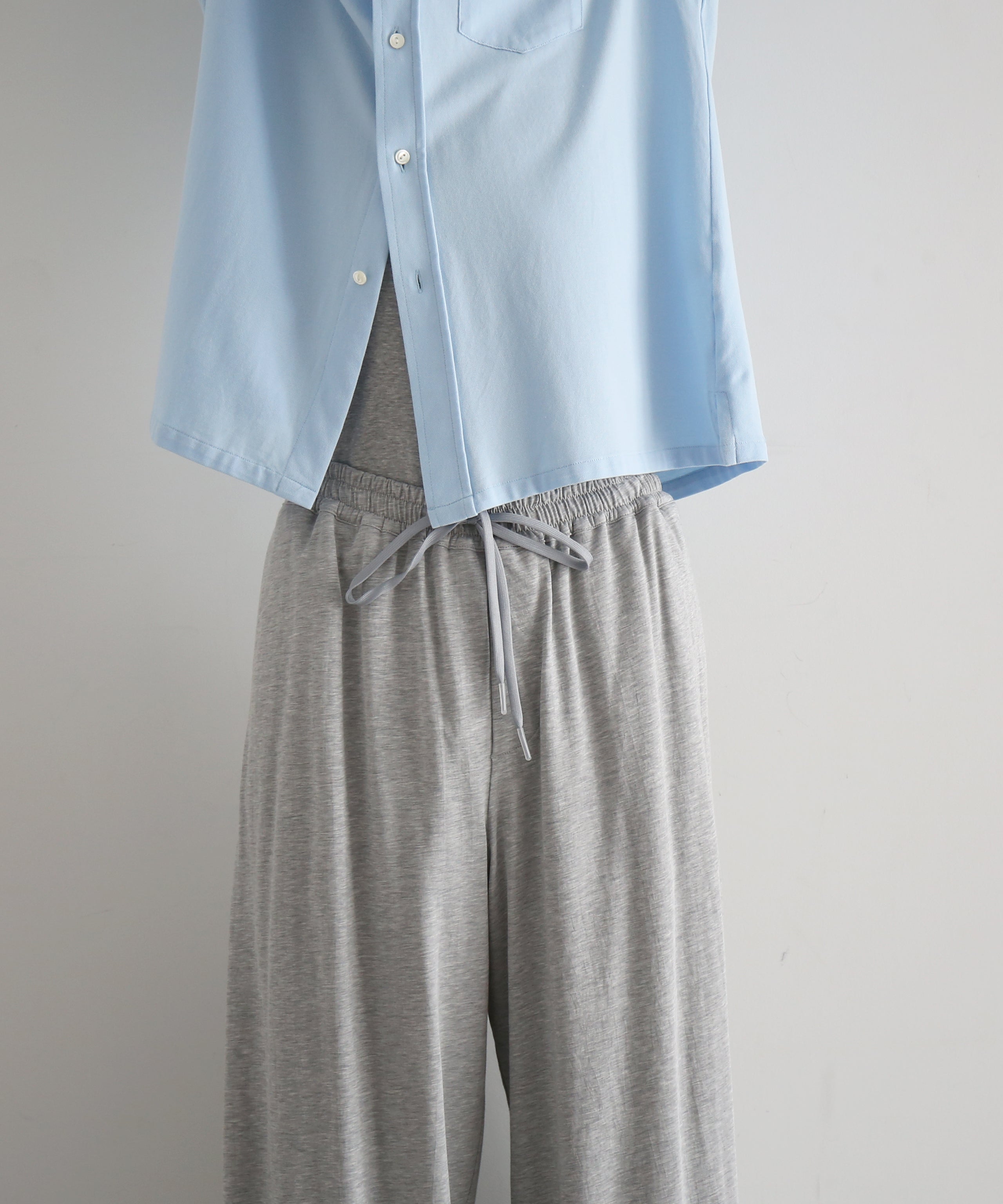 KAIKO Double wide easy pants "TOP GRAY"