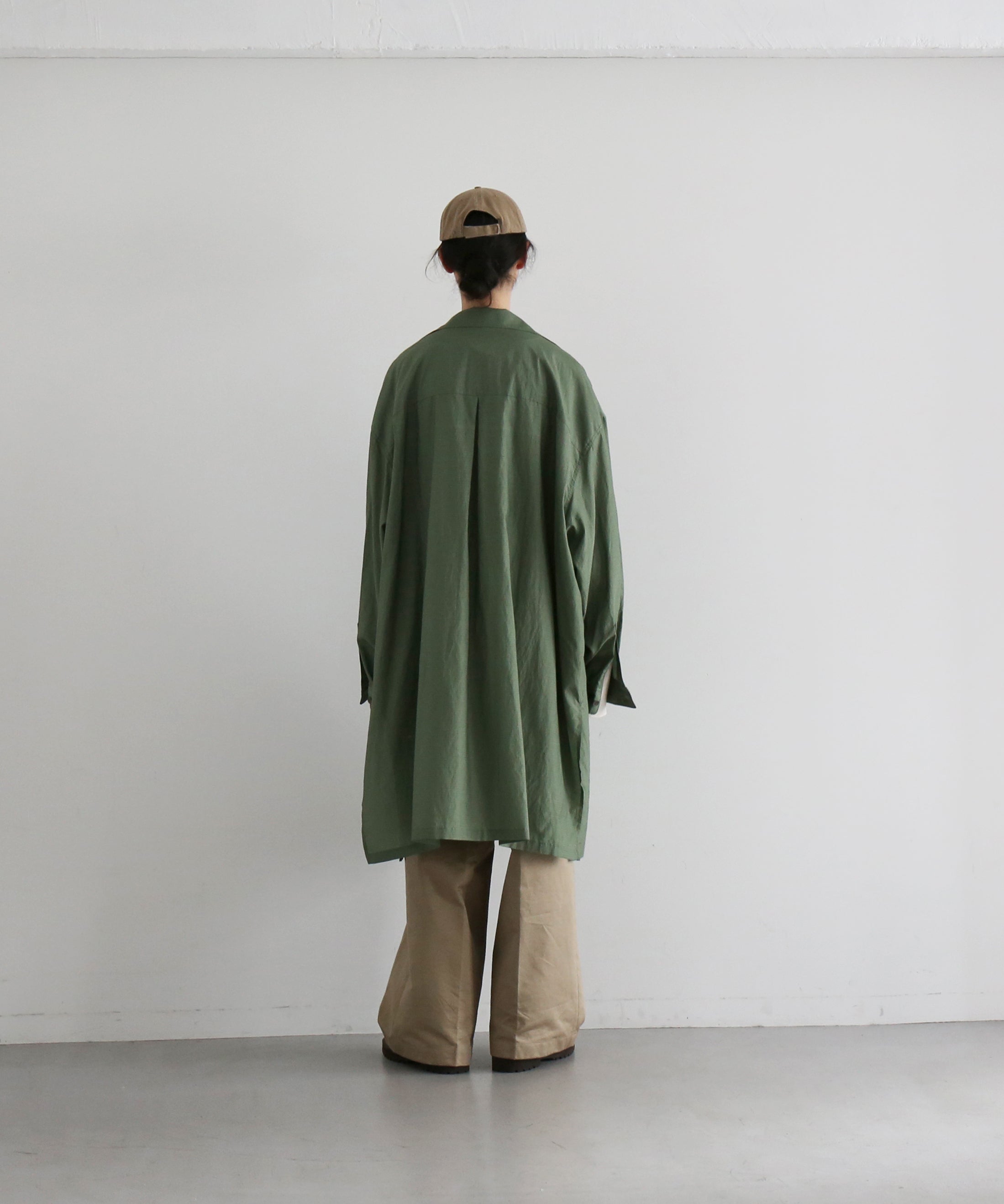 WHOWHAT 5x shirt type.5 "MOSS GREEN"