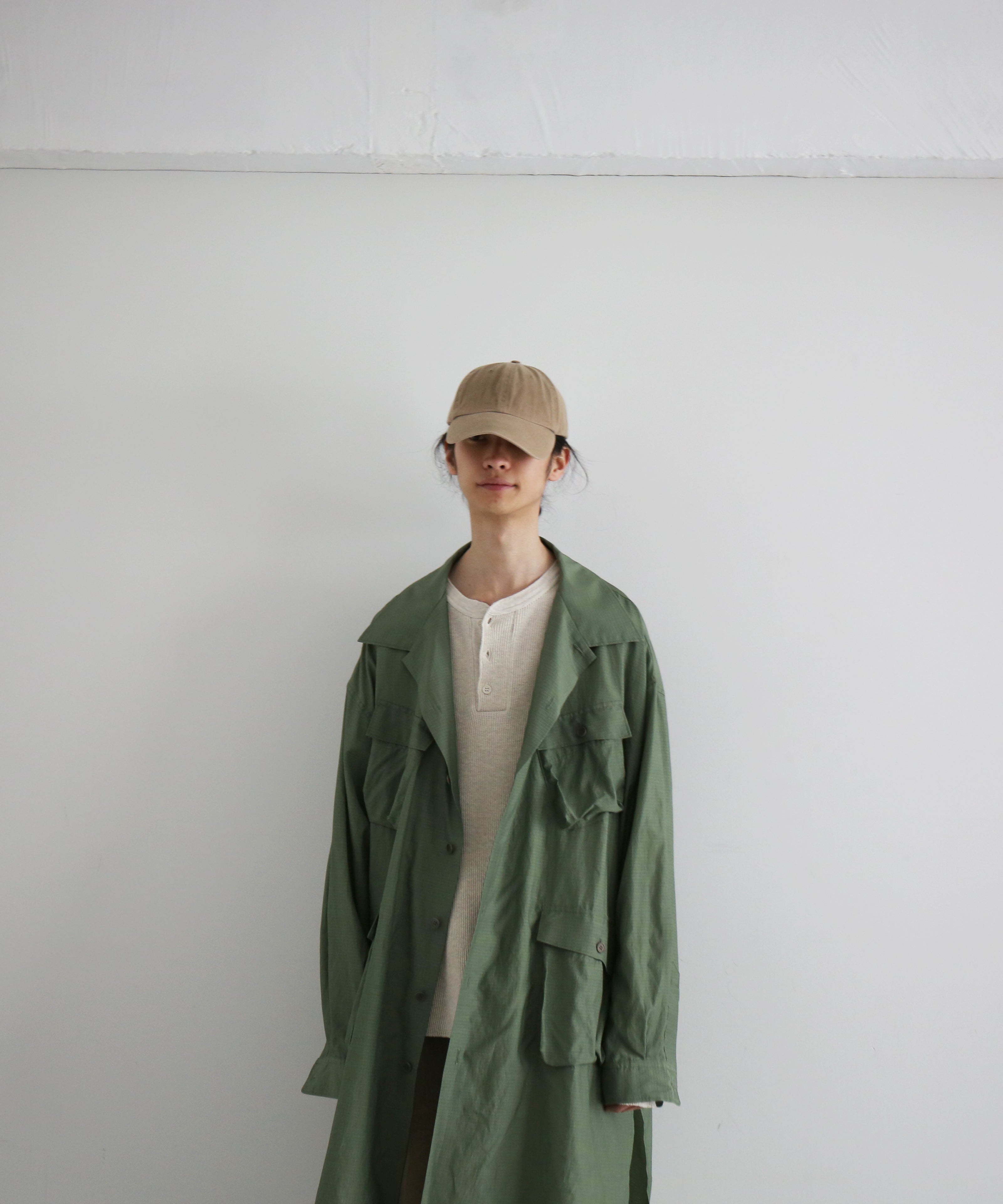 WHOWHAT 5x shirt type.5 "MOSS GREEN"