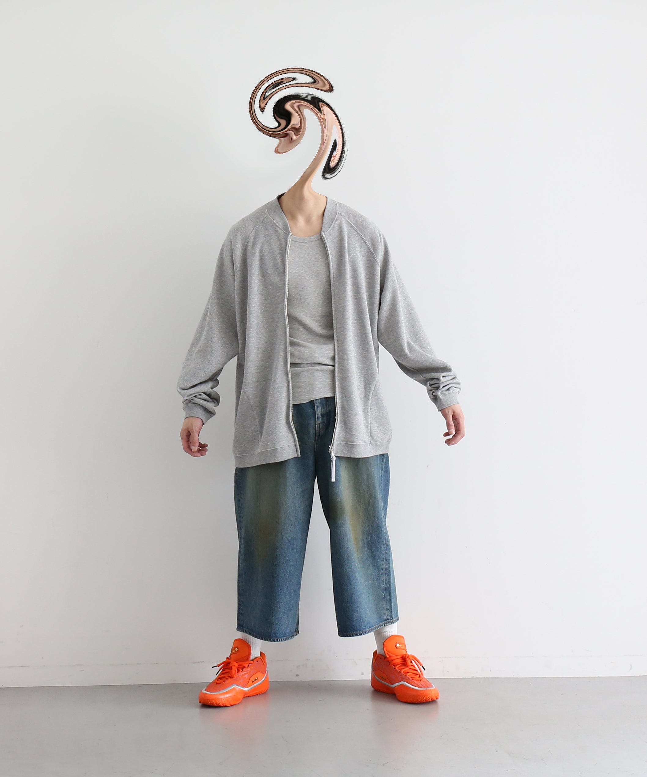 gourmet jeans Zip bomber "RAME"