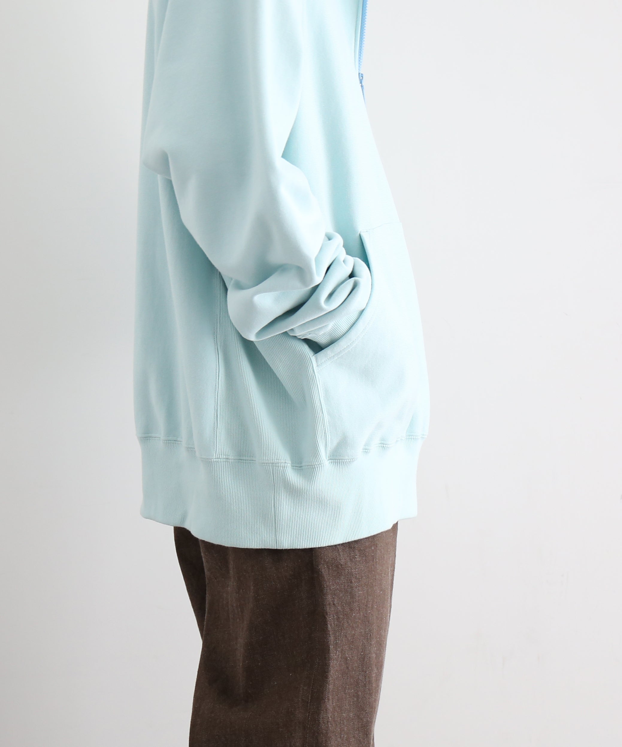 gourmet jeans Half zip hoodie "RAMUNE"