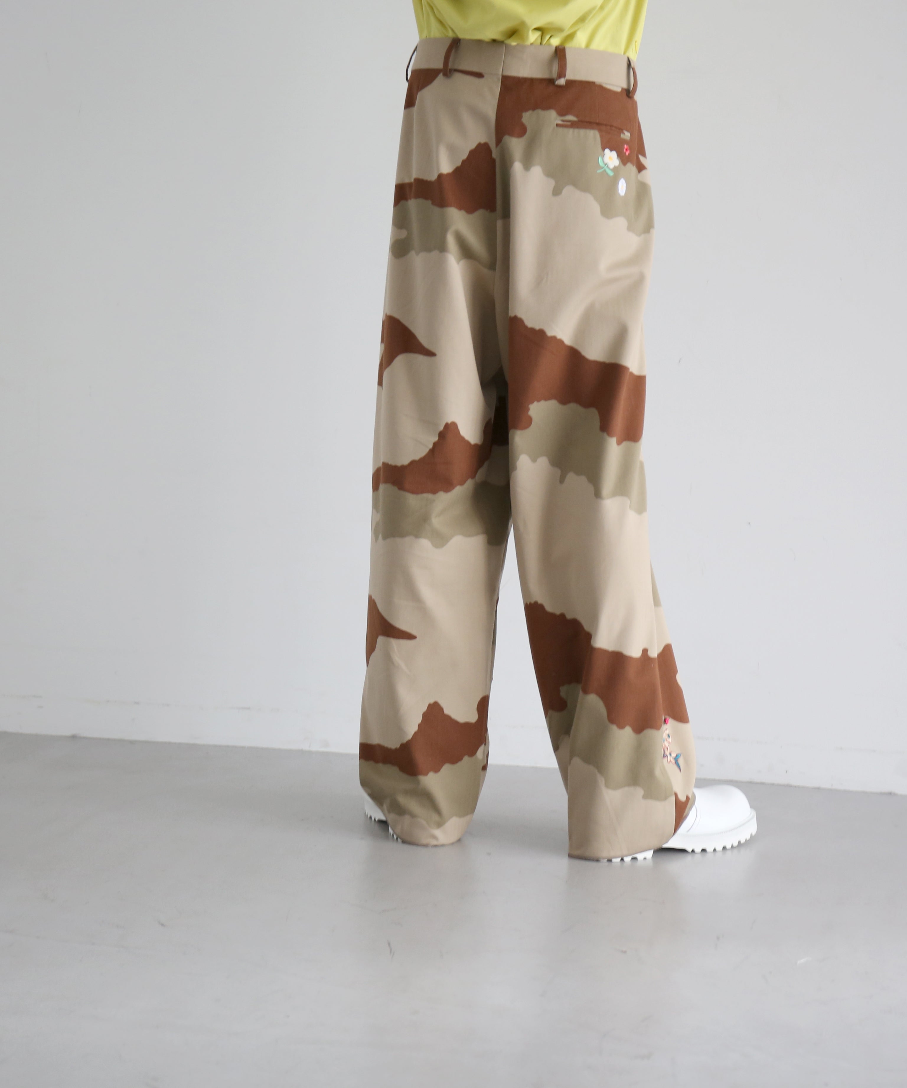 BLESS Ultrawidepleated "CAMOUFLOWER UNIQUE"