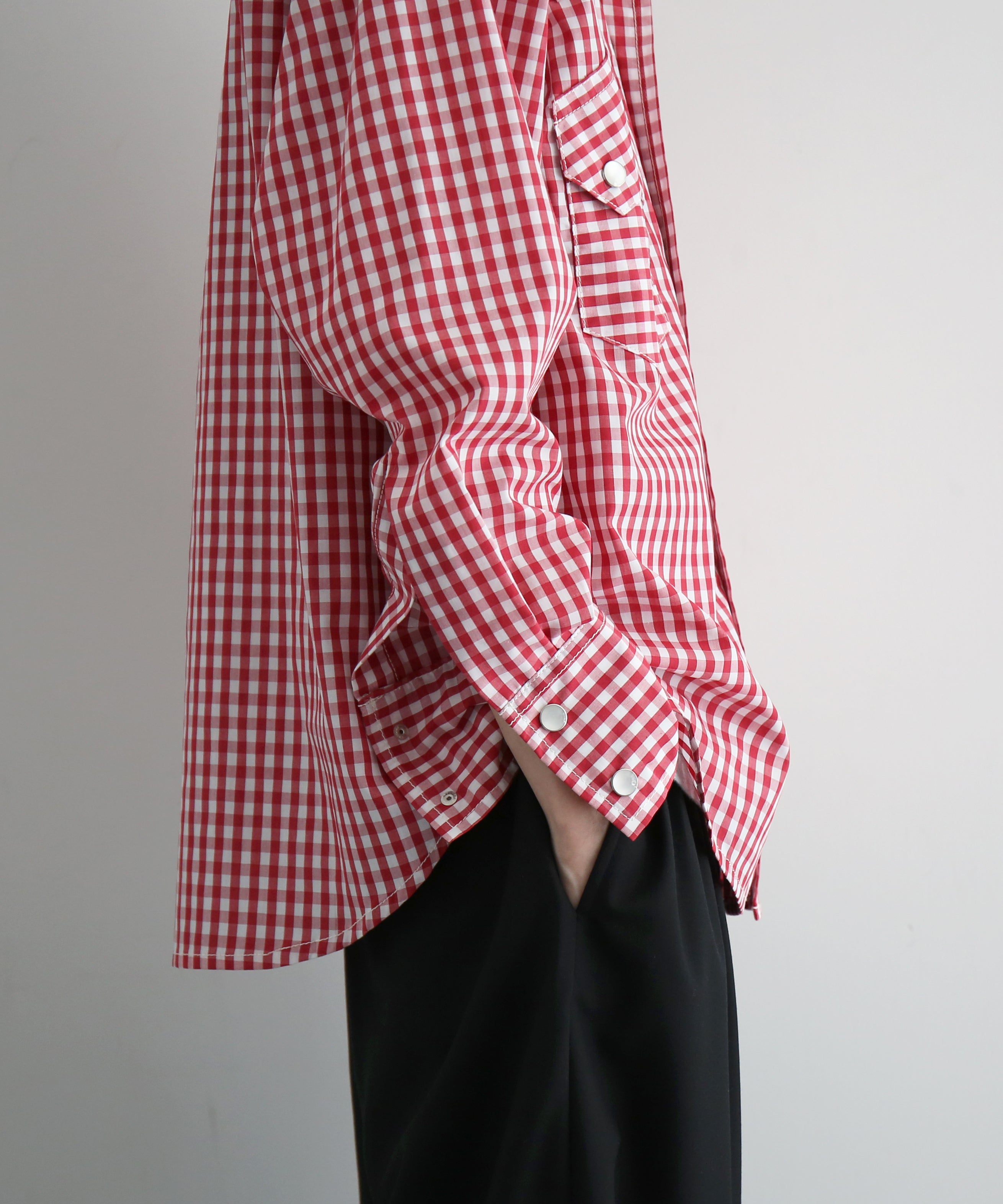 KOOKY ZOO Juvenile western shirt type3 "RED"
