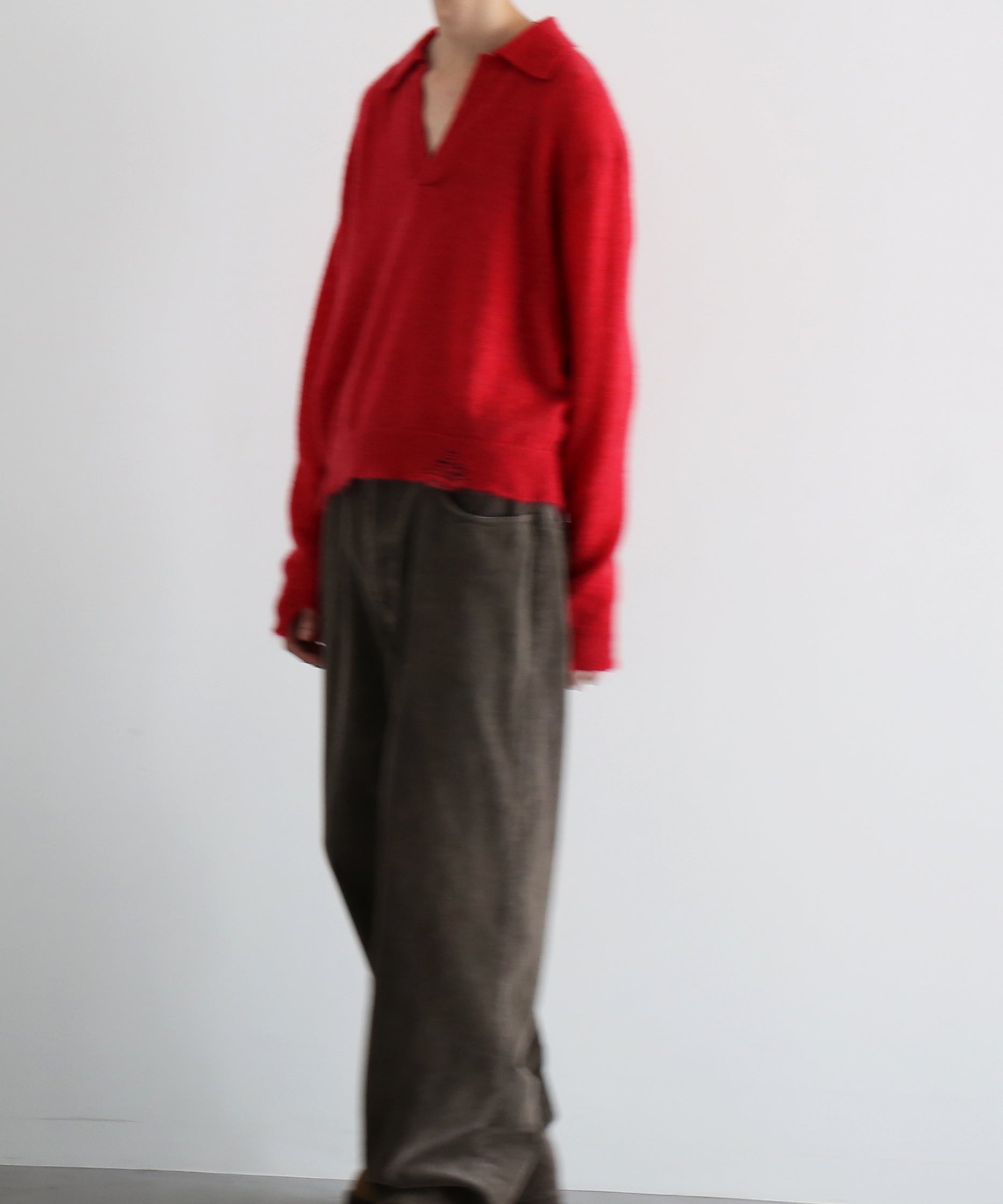 NEONSIGN【ネオンサイン】【Pre order】Destroy knit -type : s