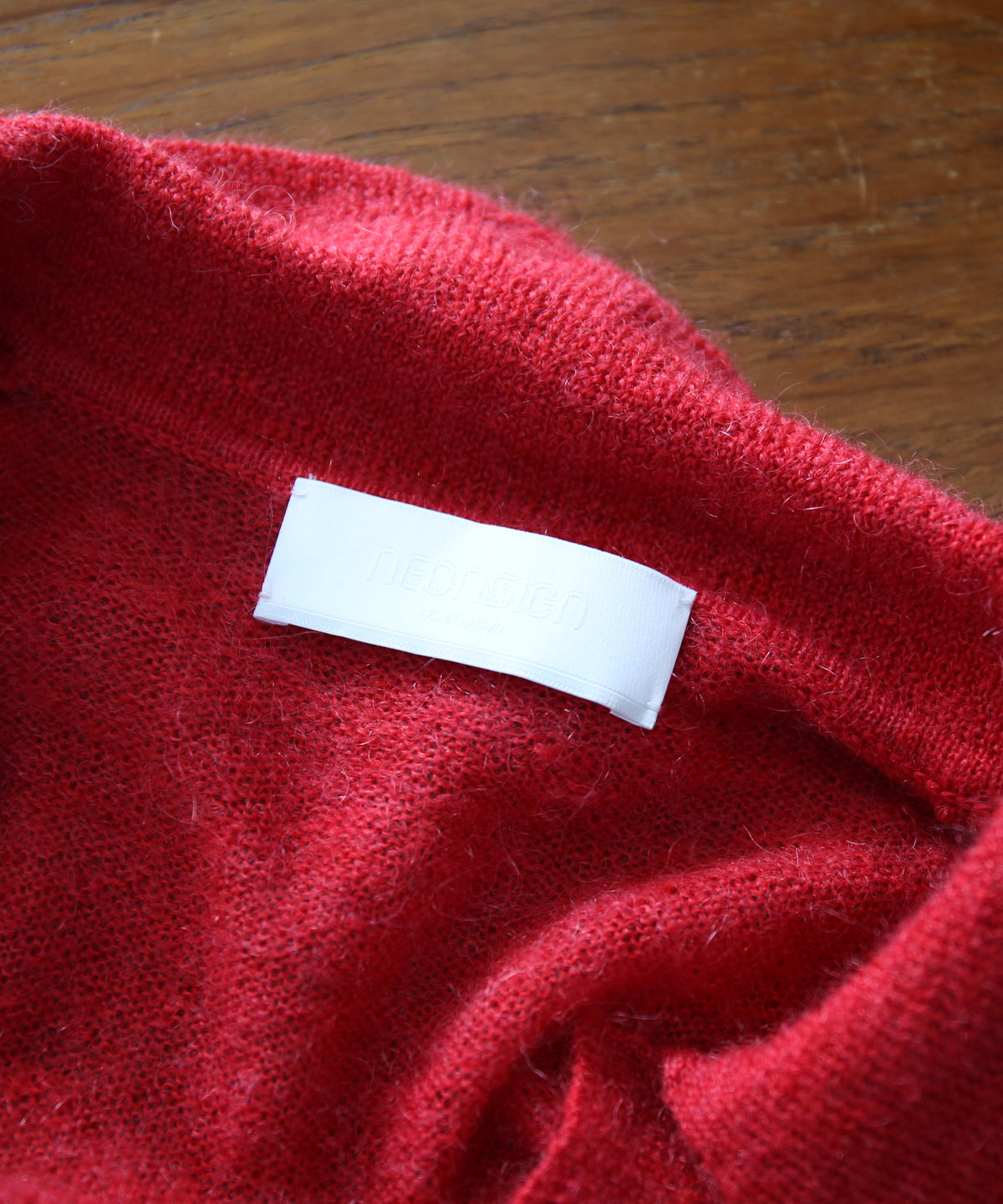 【Pre order】NEONSIGN Destroy knit -type : s "BLACK"