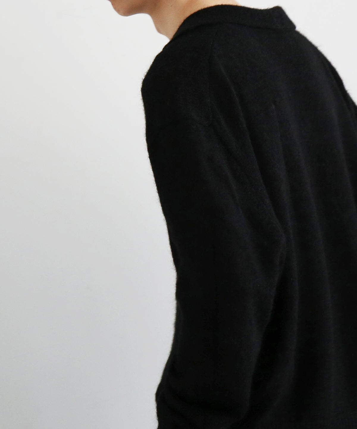 【Pre order】NEONSIGN Destroy knit -type : s "BLACK"