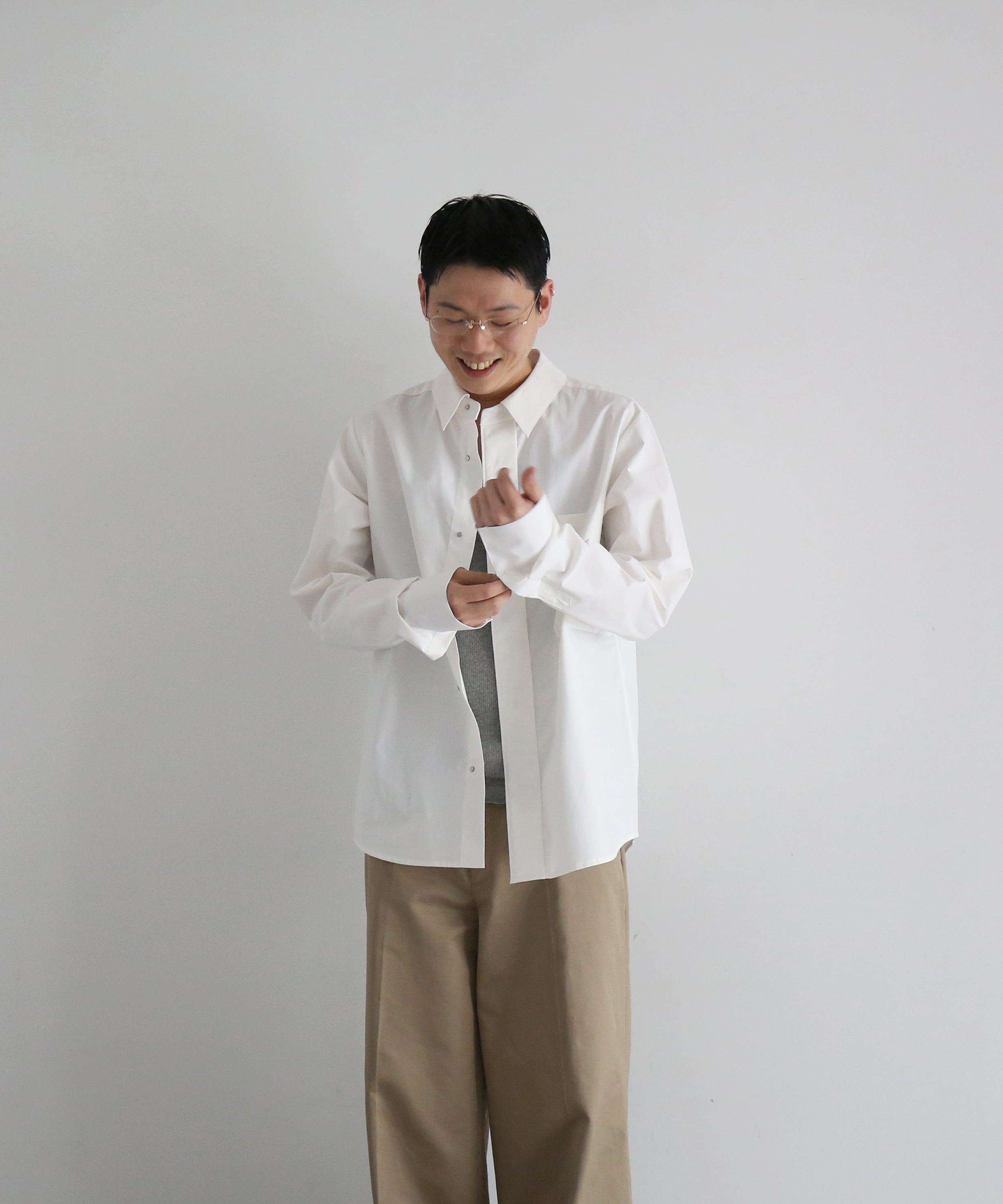 ryaw Dys shirt "WHITE"