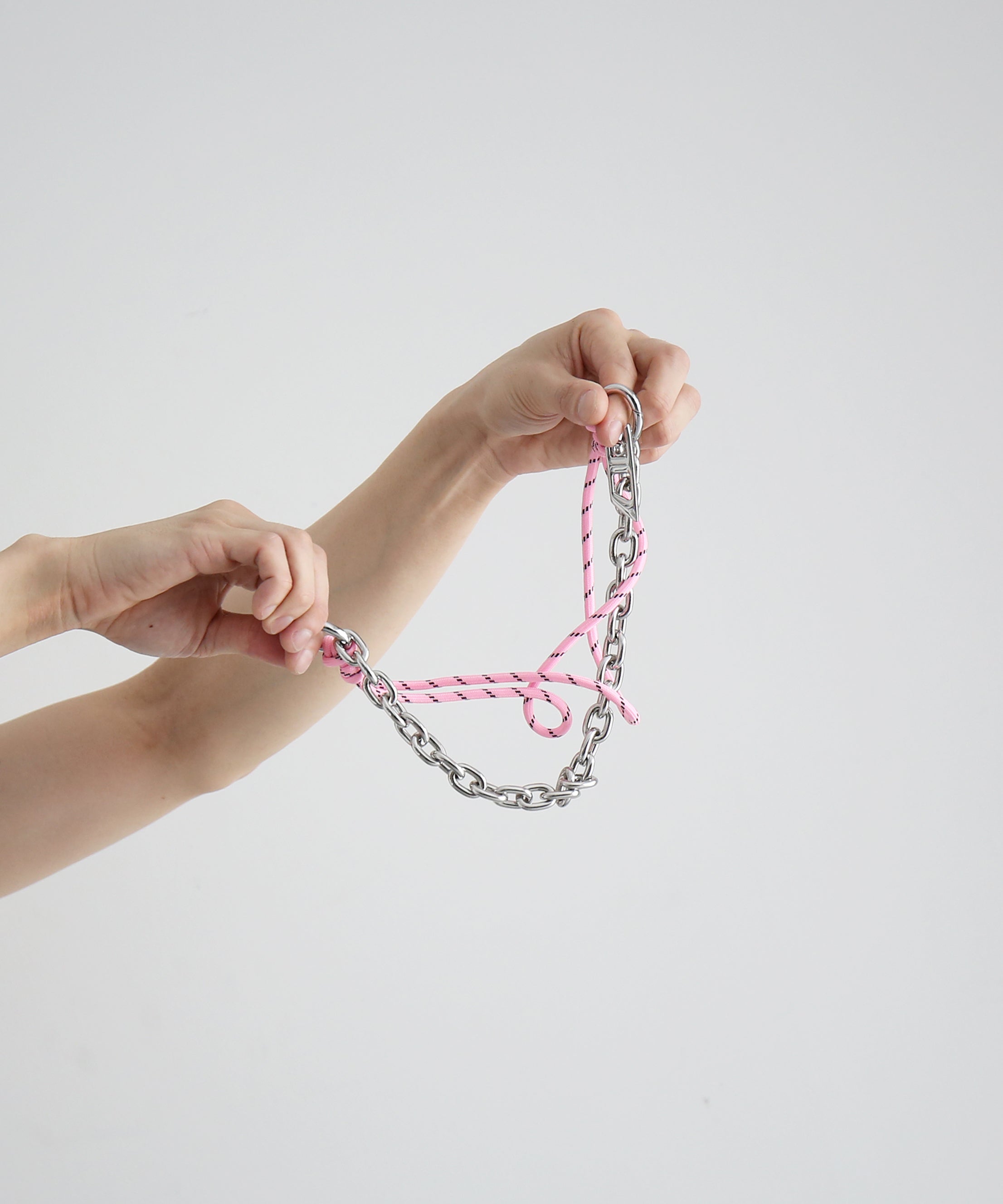 DIESEL Chain - dm "SILVER & PINK"