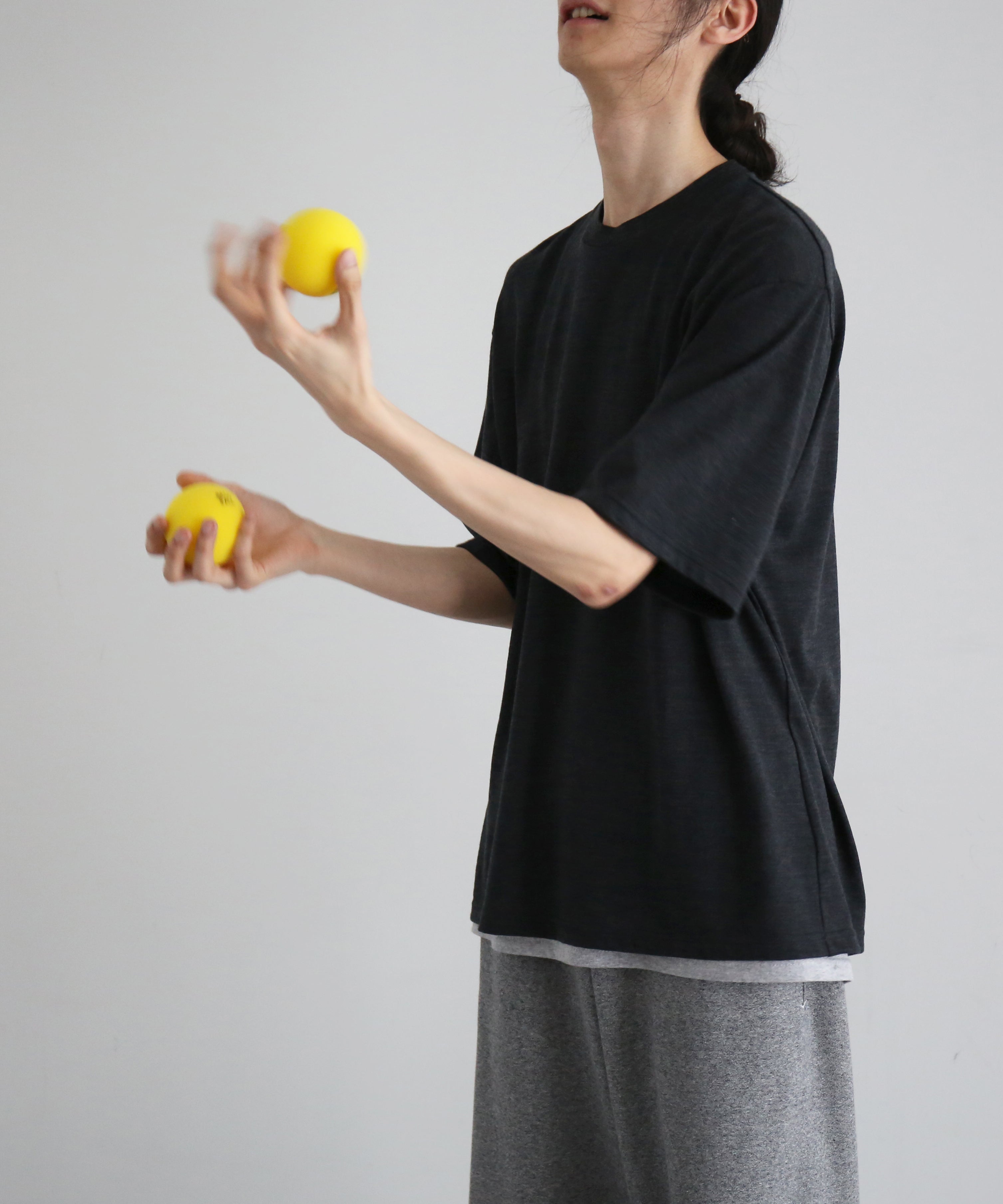 DIGAWEL Merino wool t-shirt "C.GRAY"