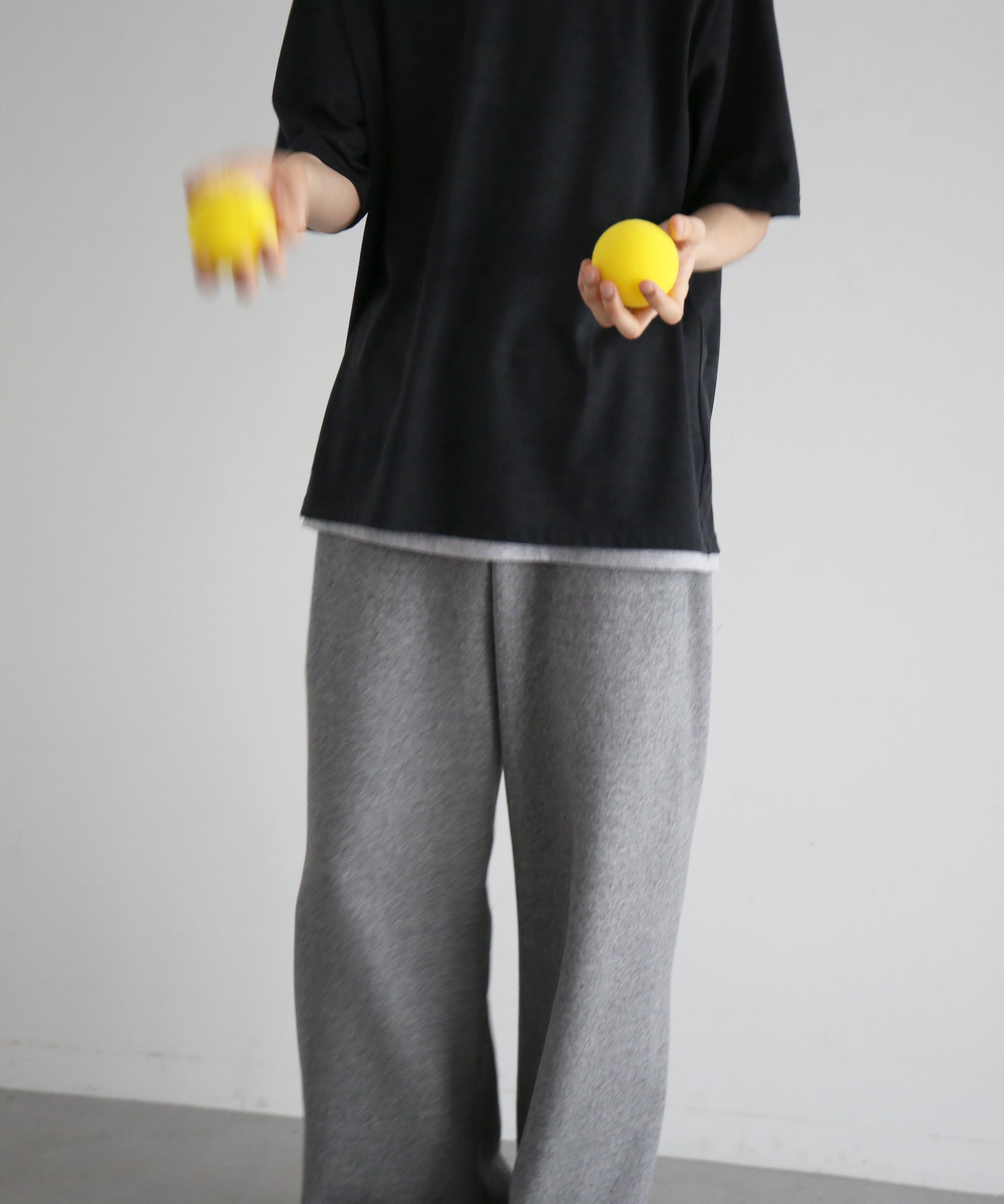 DIGAWEL Merino wool t-shirt "C.GRAY"
