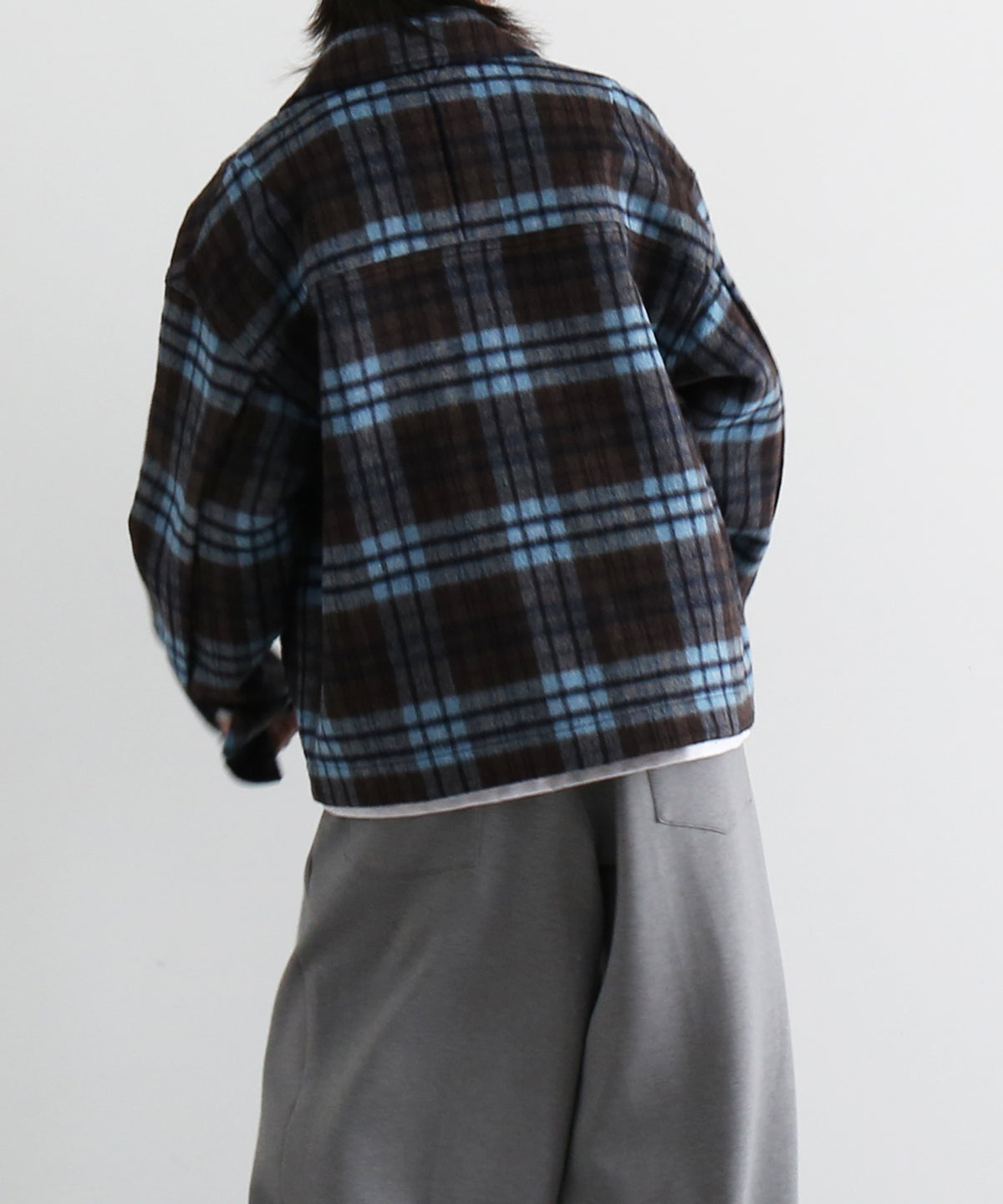 entire studios Fjord shirt “BLUE CHECK”