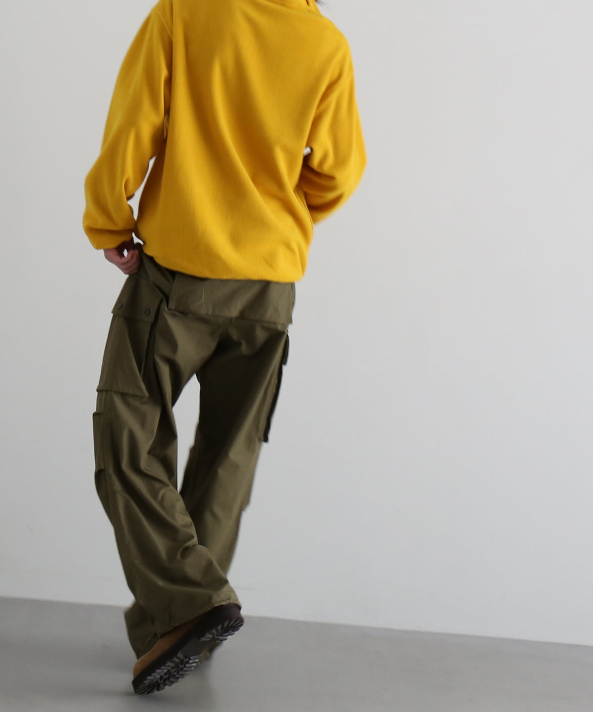 entire studios Shell fleece “CANARY”