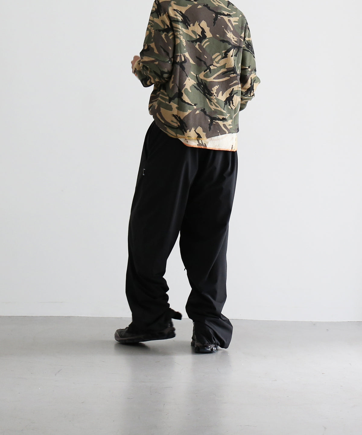 PHINGERIN Cushy fleece pants “A:LIGHT BEIGE”